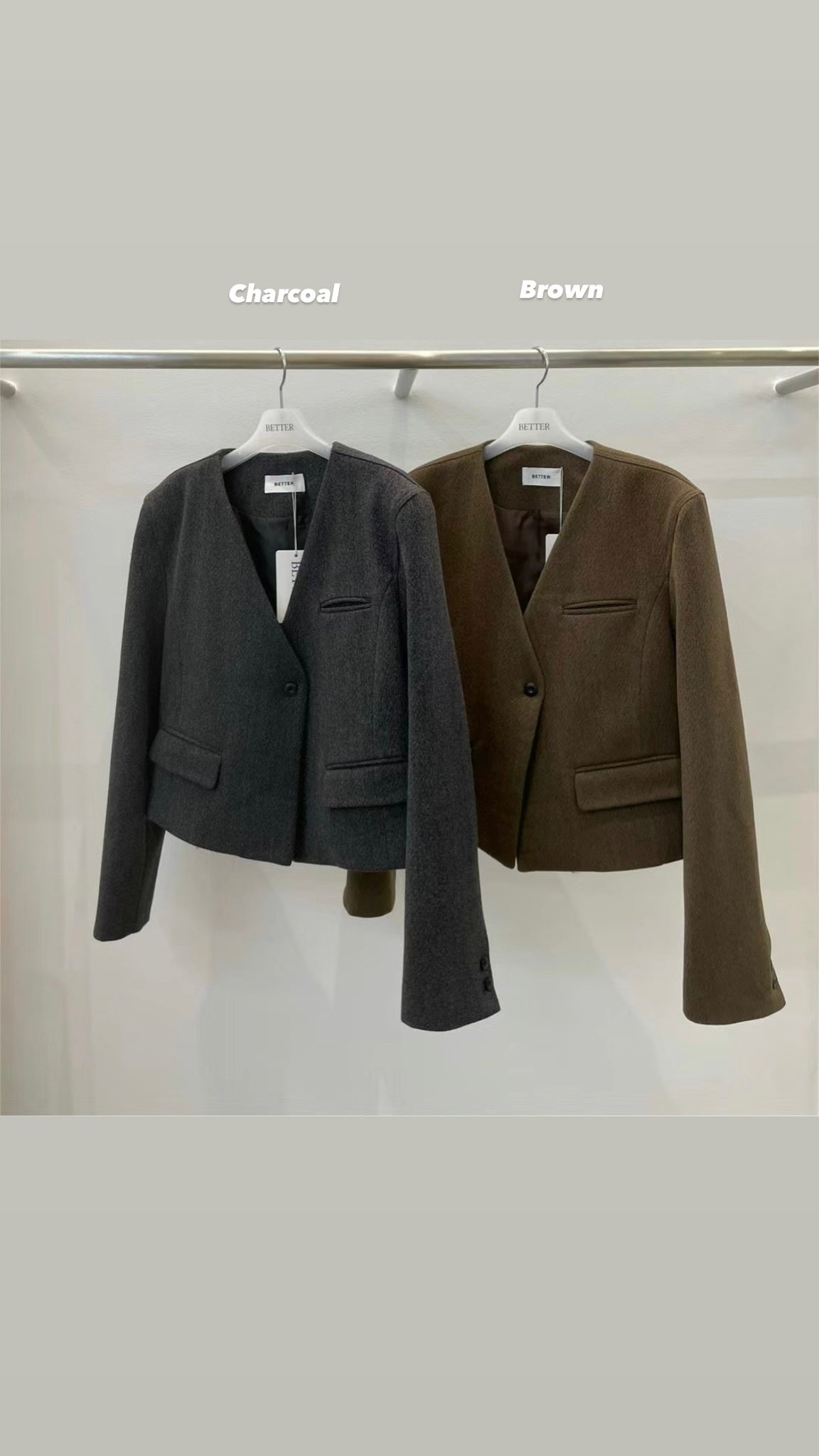 Boxy Wool Jacket