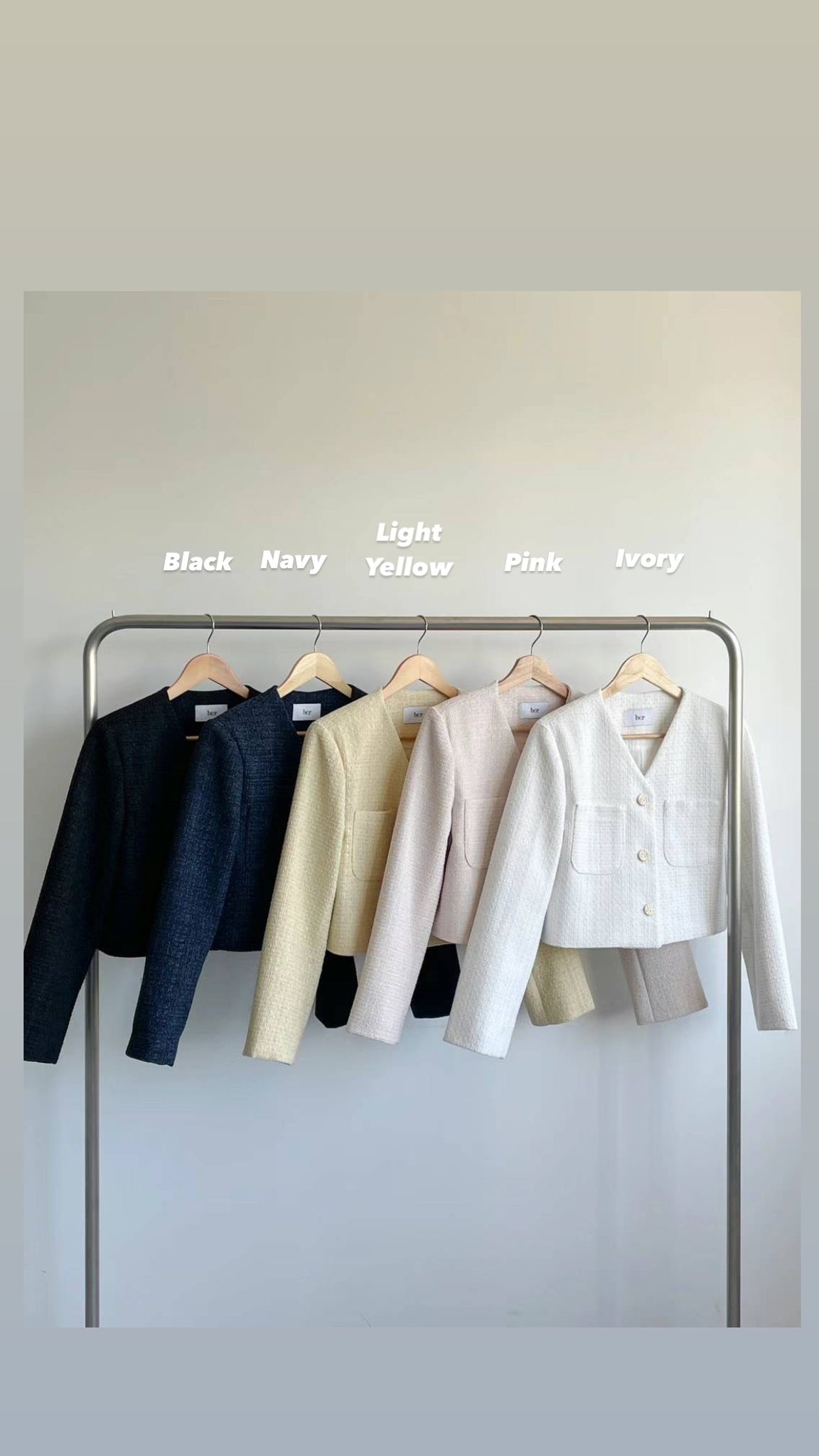 Boxy Tweed Jacket