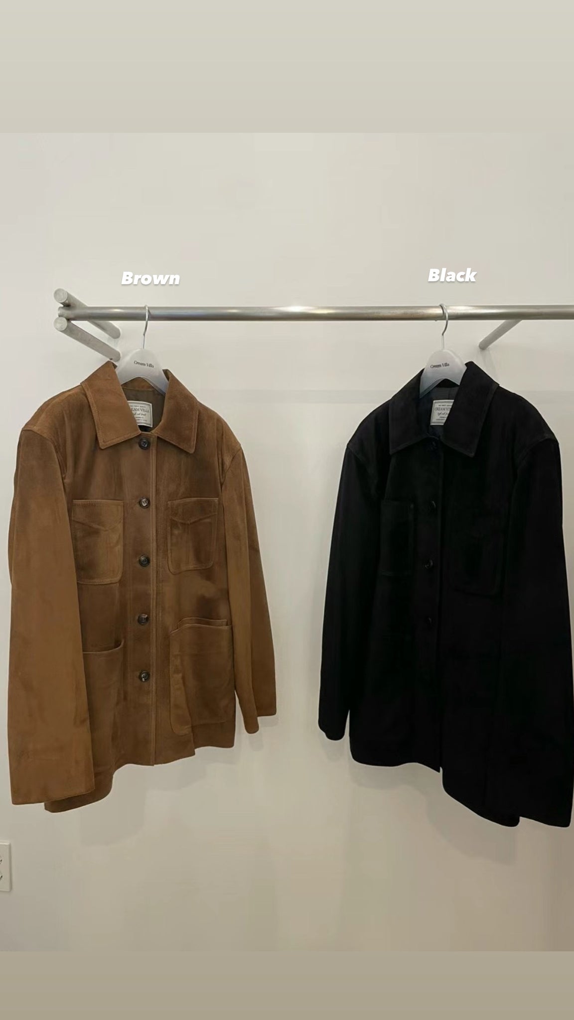 Genuine Suede Leather Jacket