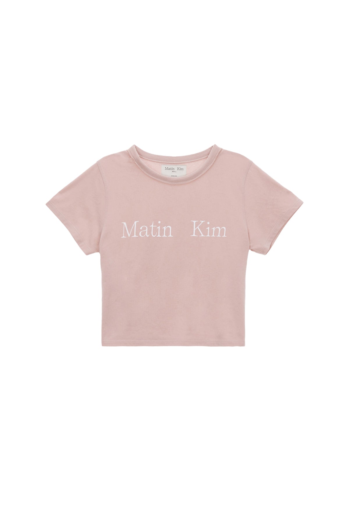 MATIN LOGO CROP TOP IN PINK