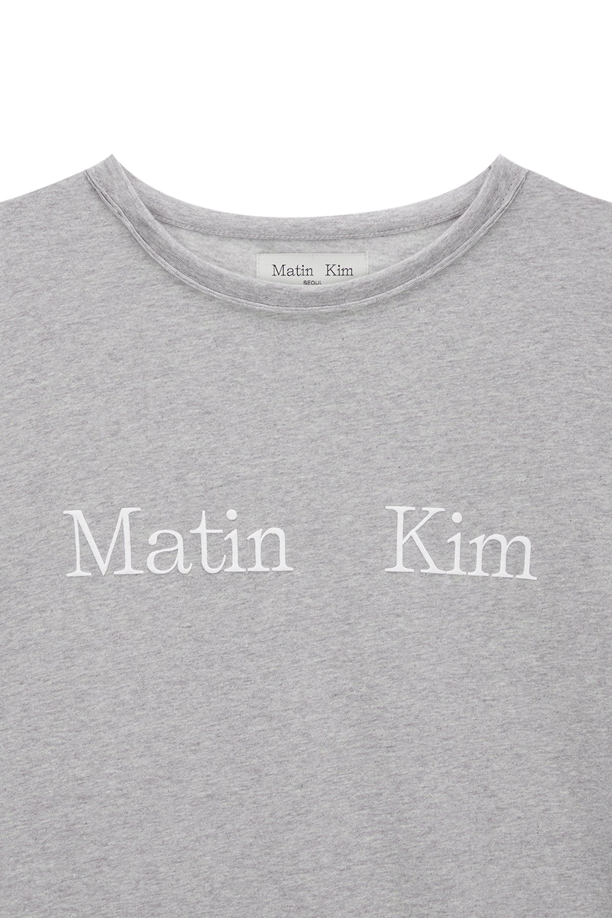 MATIN LOGO TOP IN GREY (直播價至今晚23:59)
