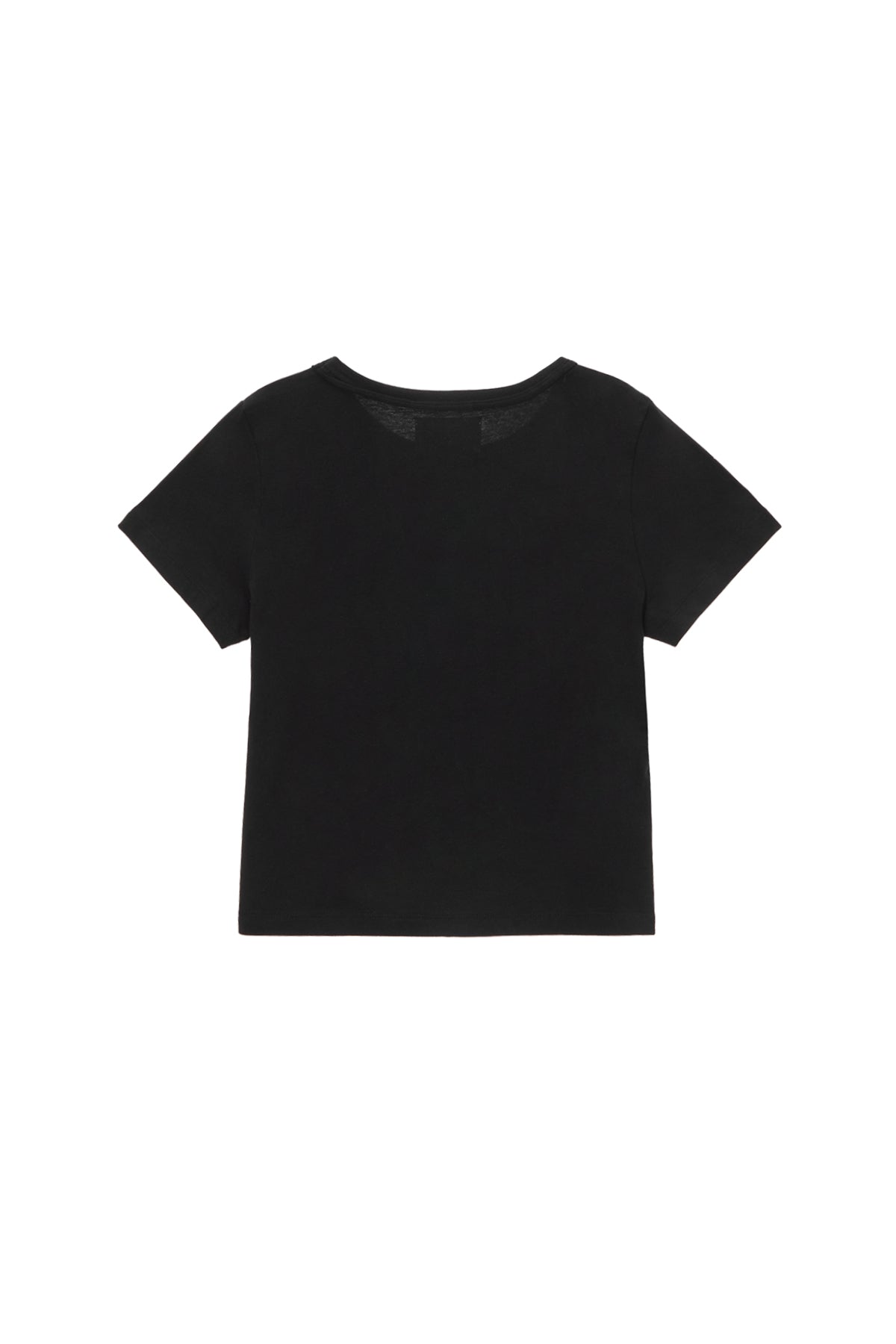 MATIN PINTUCK CROP TOP IN BLACK