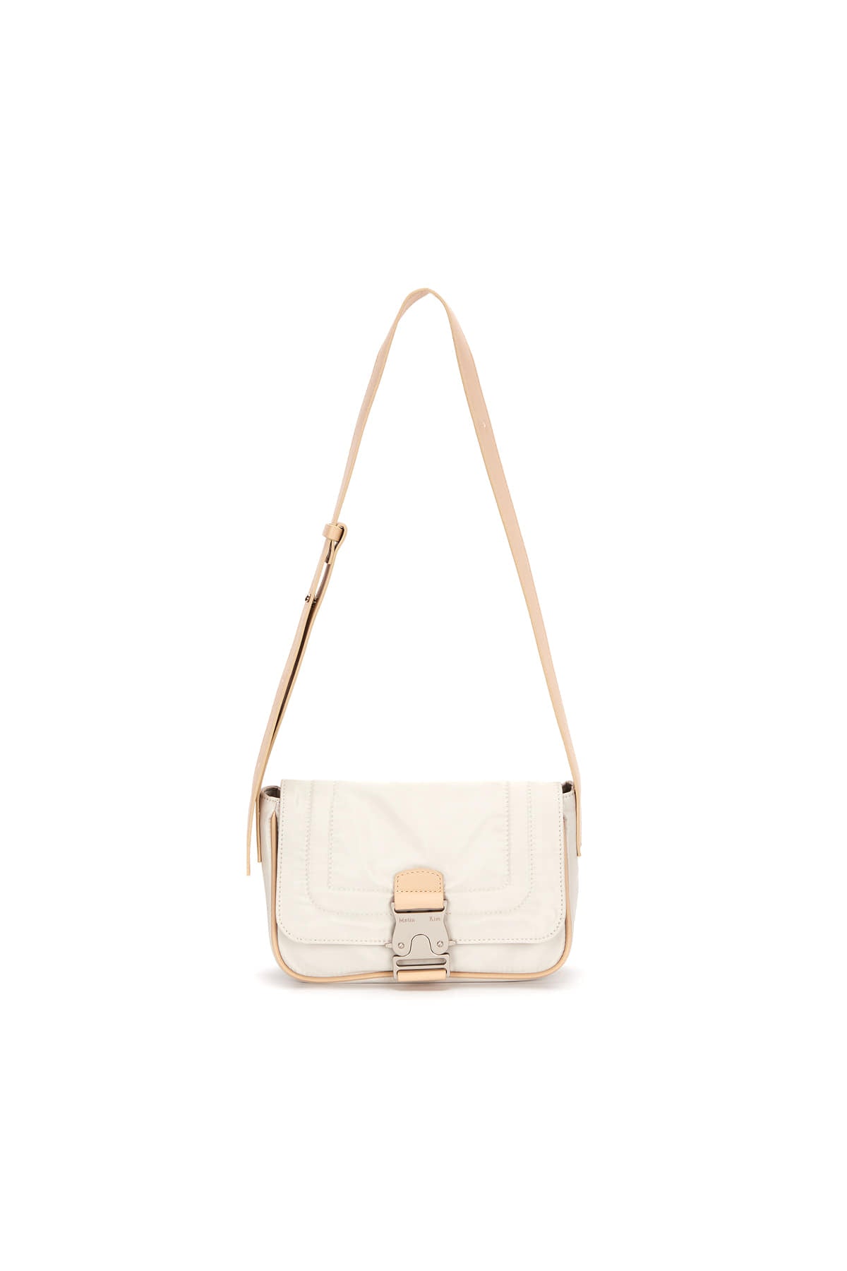 MATIN KIM CRISP MINI BUCKLE BAG IN WHITE(直播價至今晚23:59)