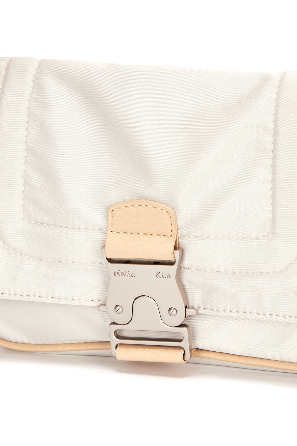 MATIN KIM CRISP MINI BUCKLE BAG IN WHITE(直播價至今晚23:59)