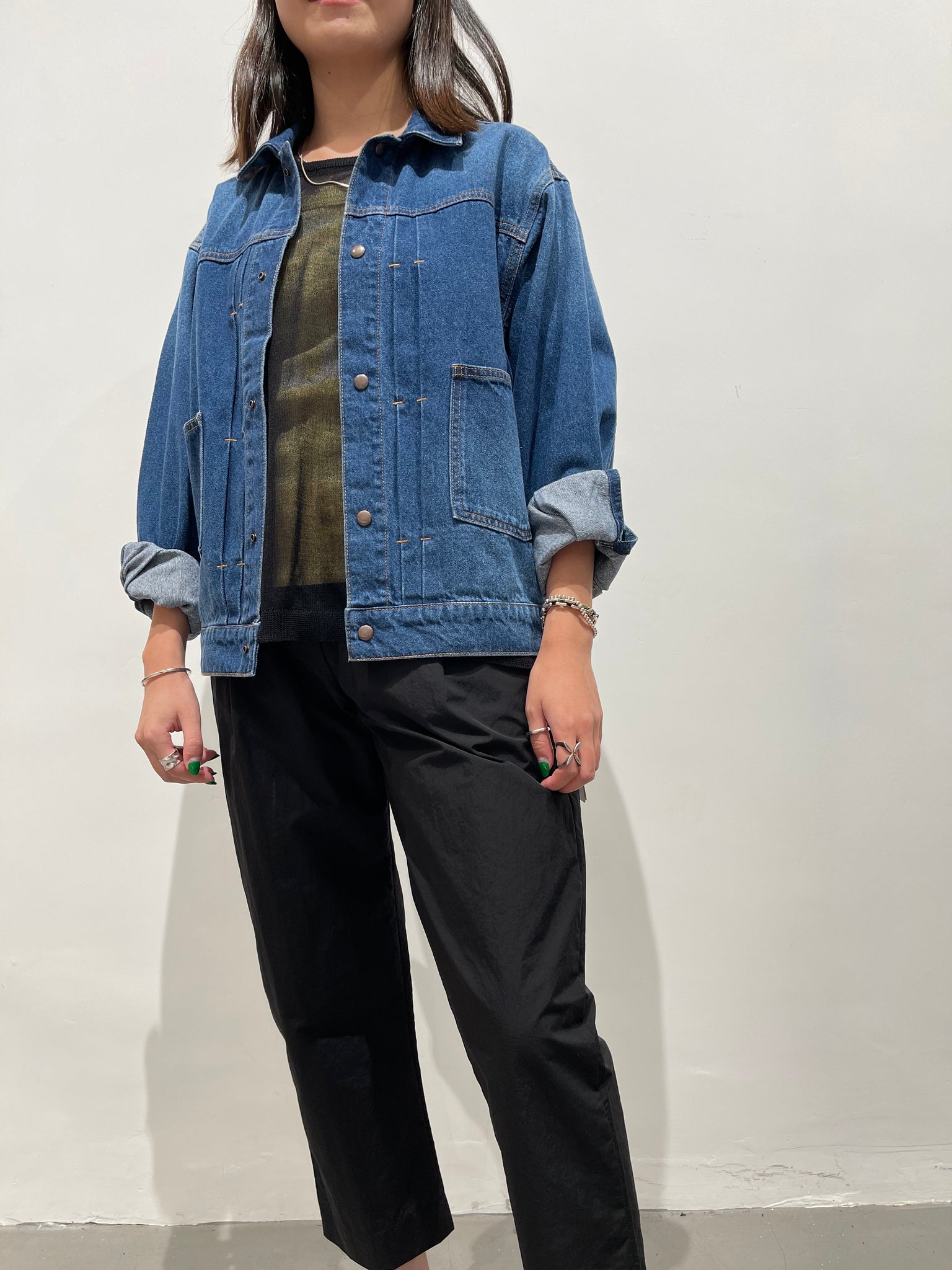Details Just Fit Denim Jacket