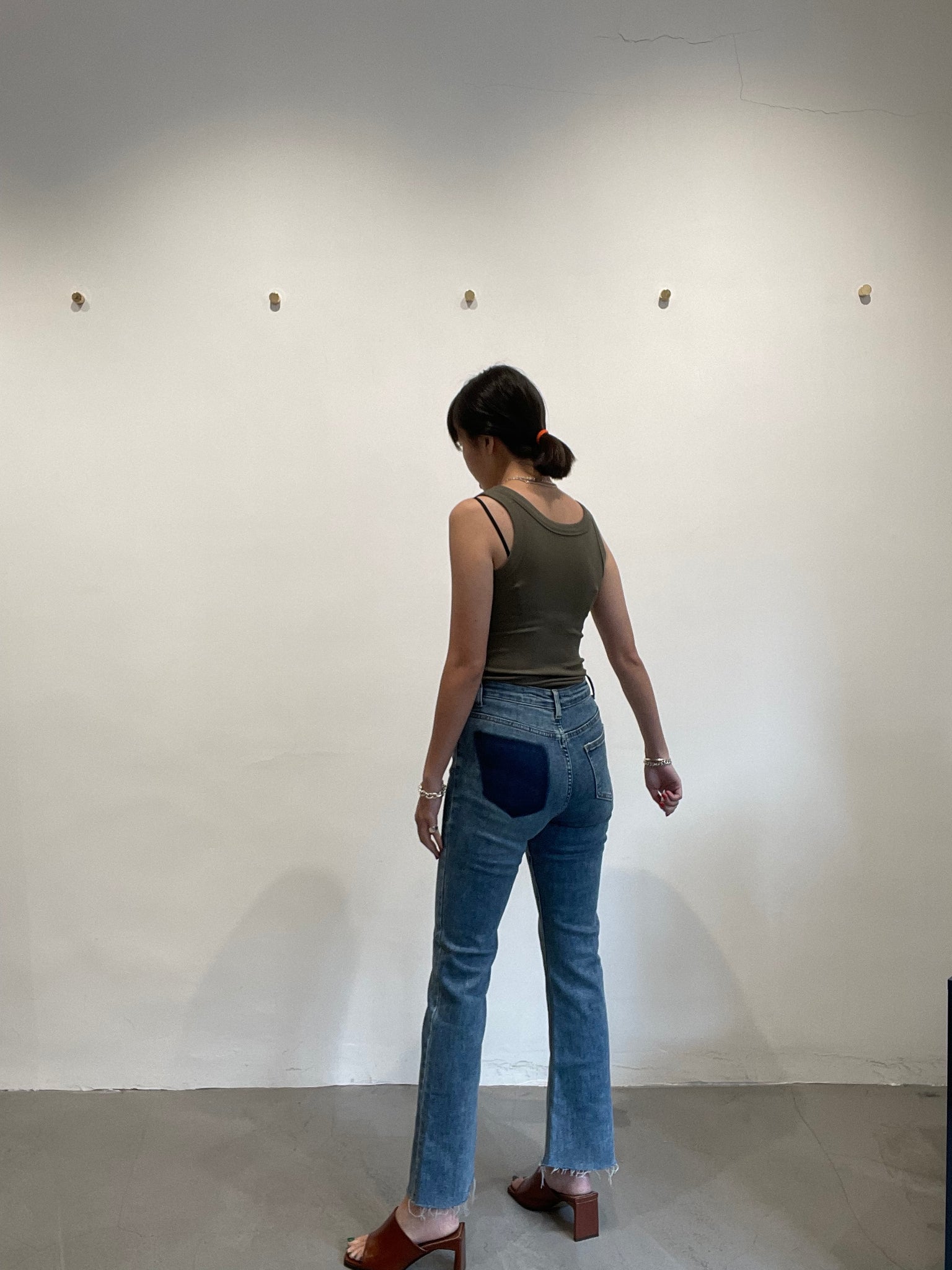 Broken Boot Cut Jeans