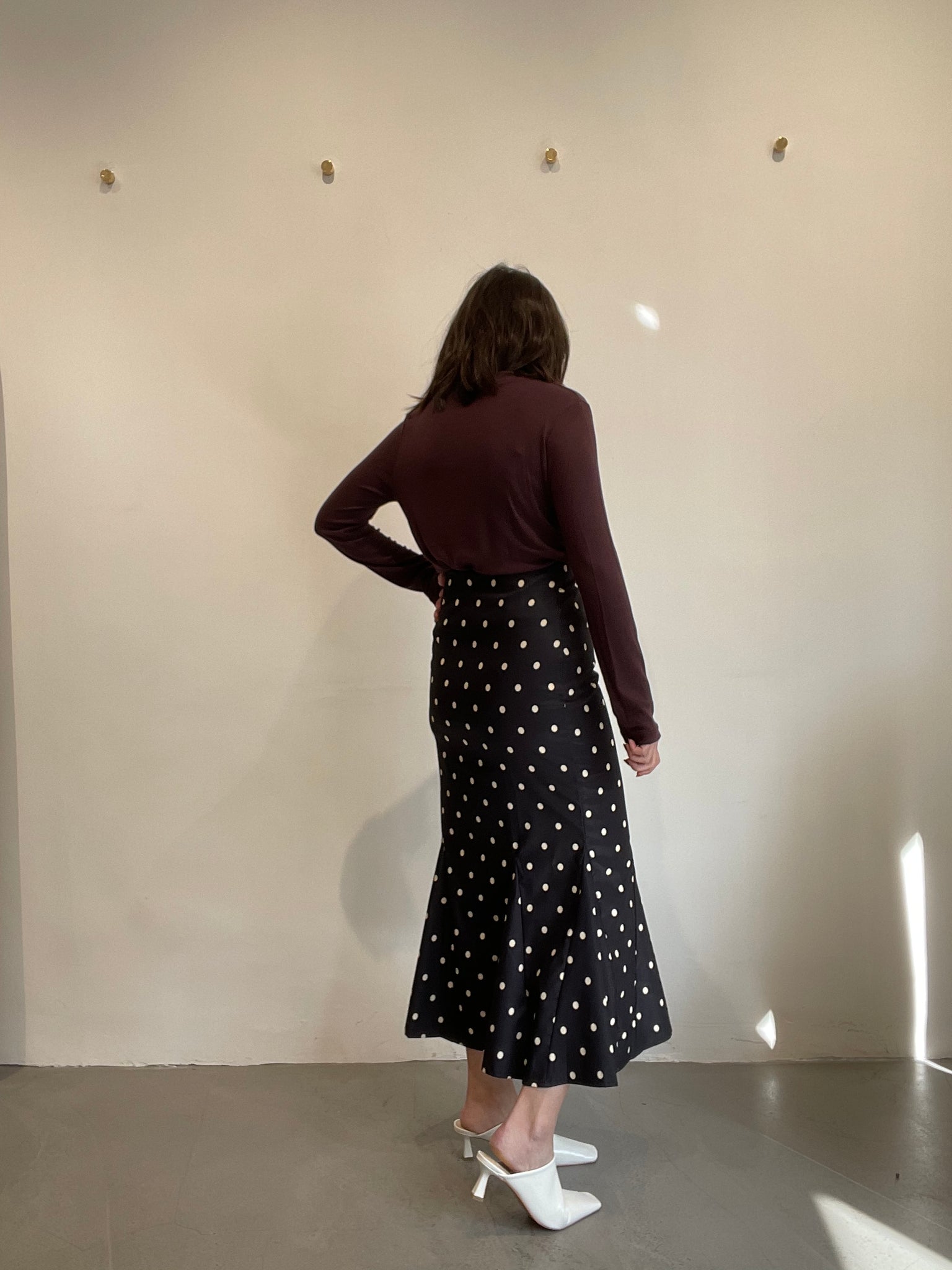 Dot Fish Tail Skirt