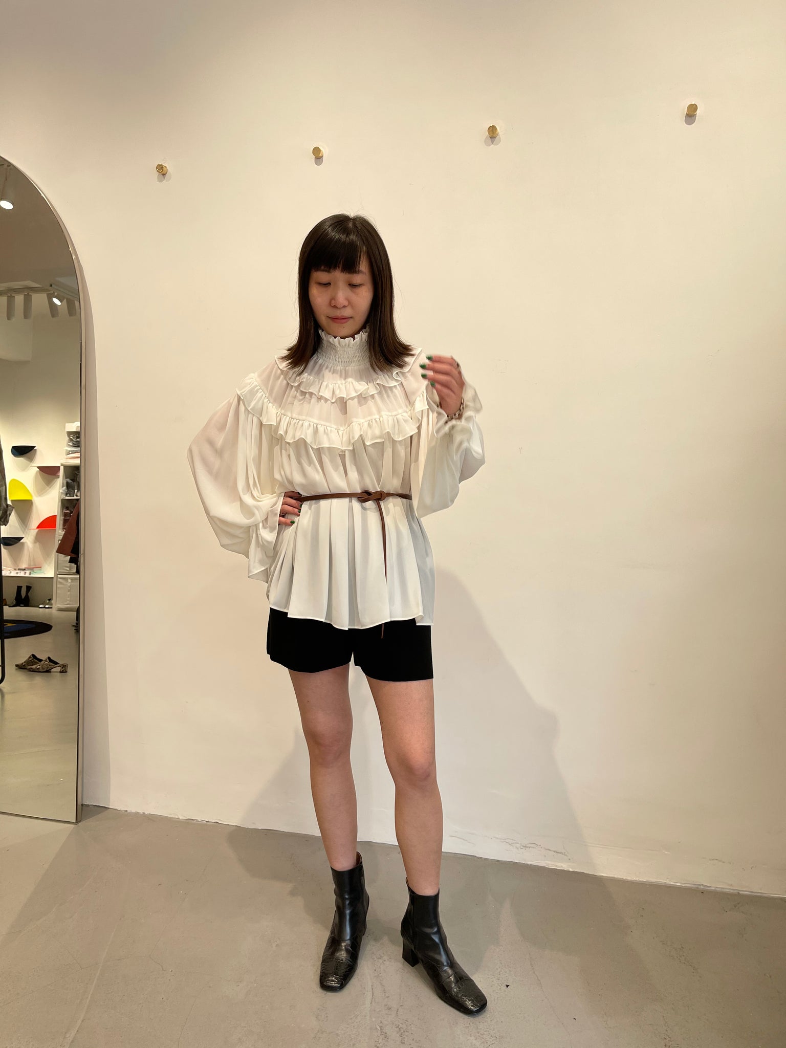 Deluxe Dripping Chiffon Blouse