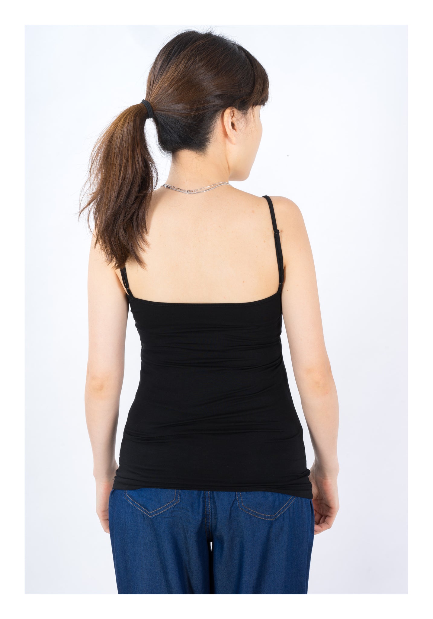 V Neck Vest Black - whoami