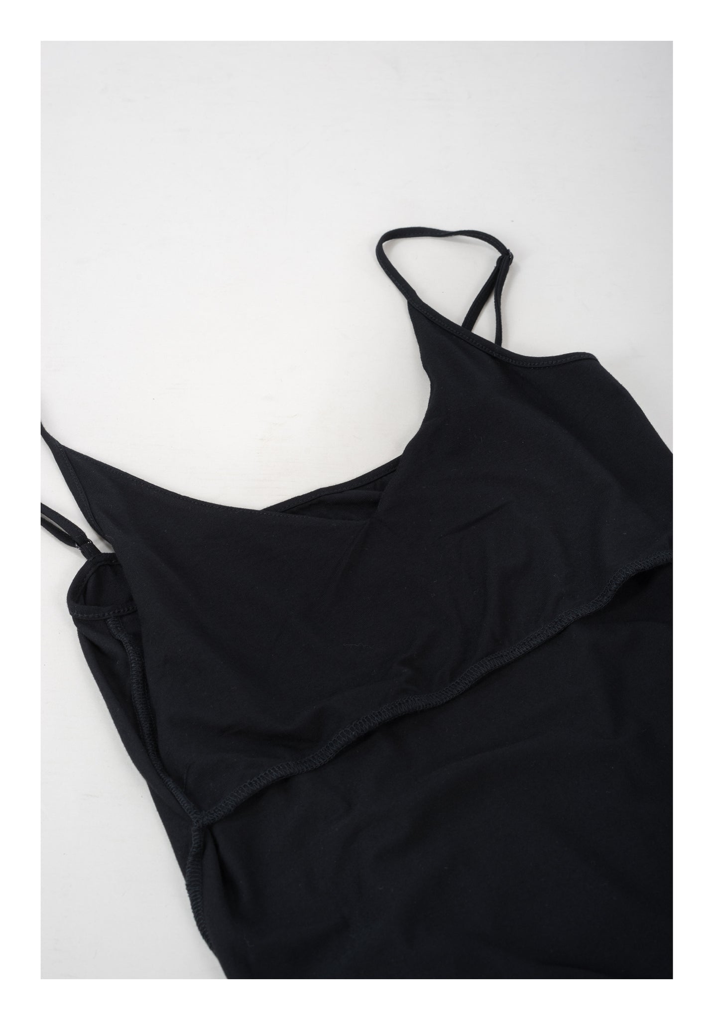 V Neck Vest Black - whoami