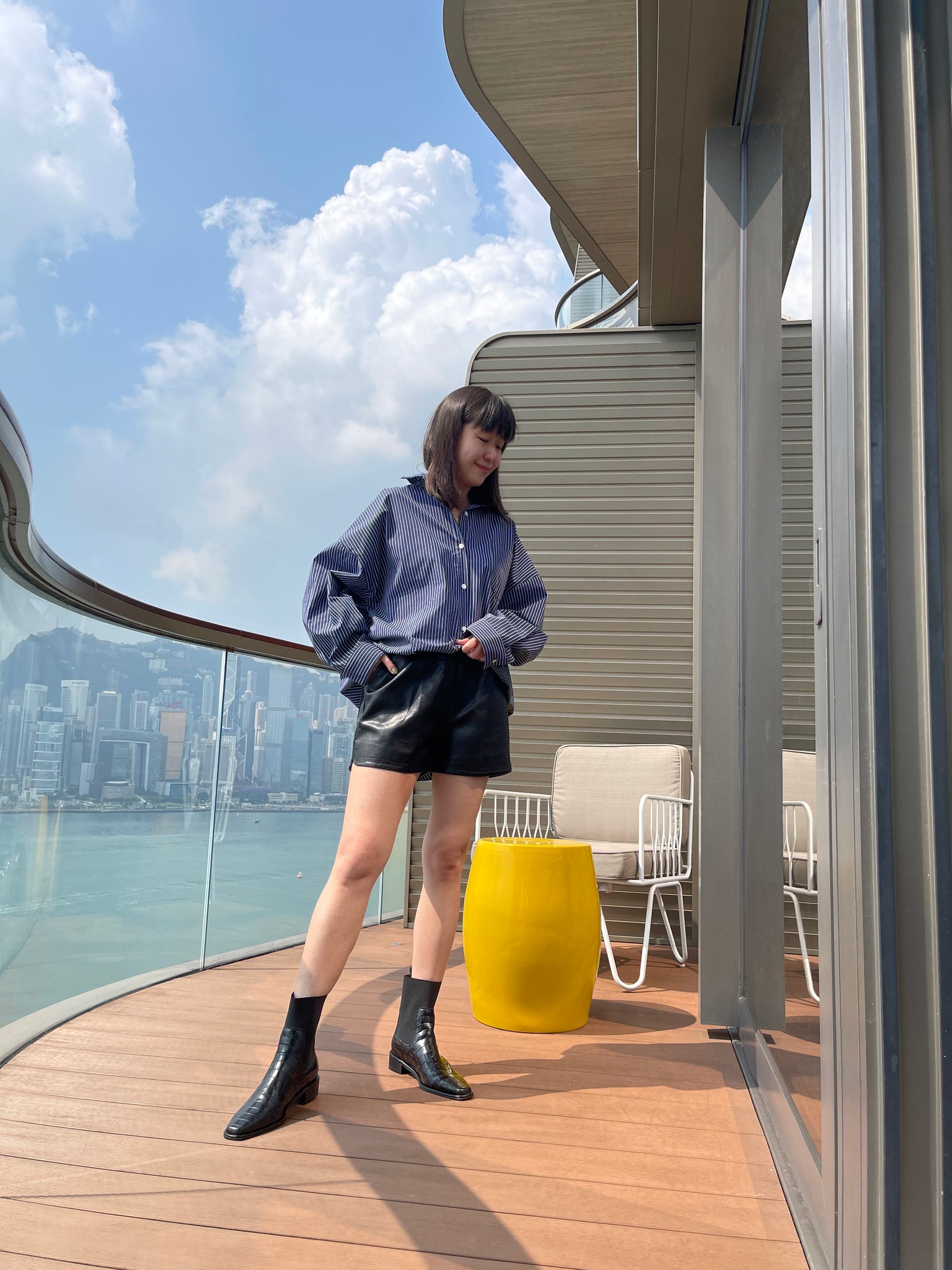 Quality Faux Leather Mini Shorts