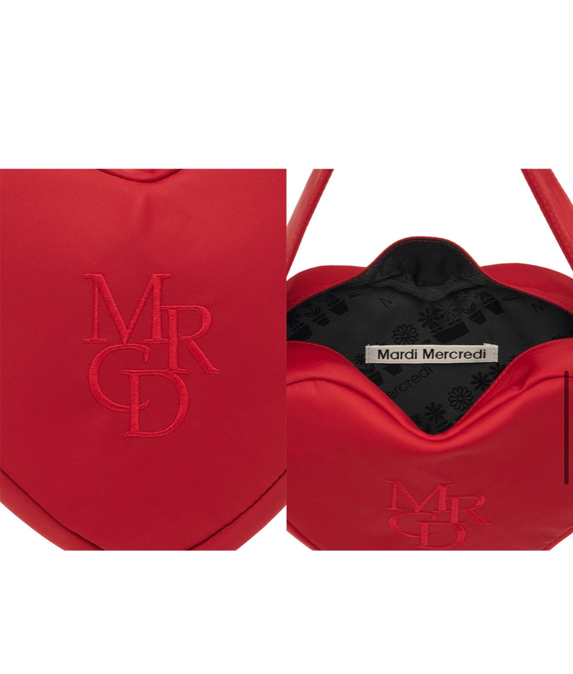 MINI HEART MRCD RED