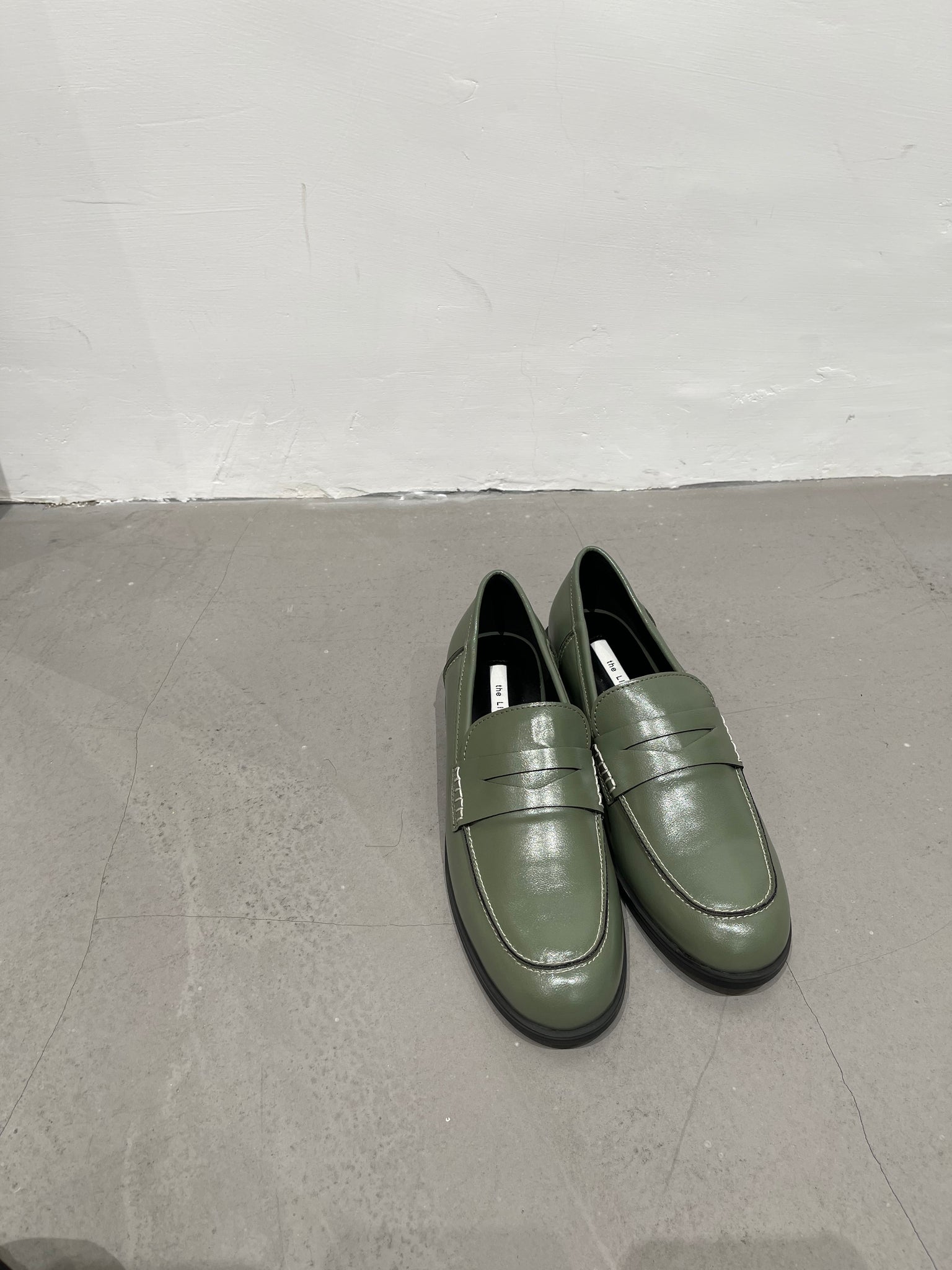 Stitched Loafer Olive
