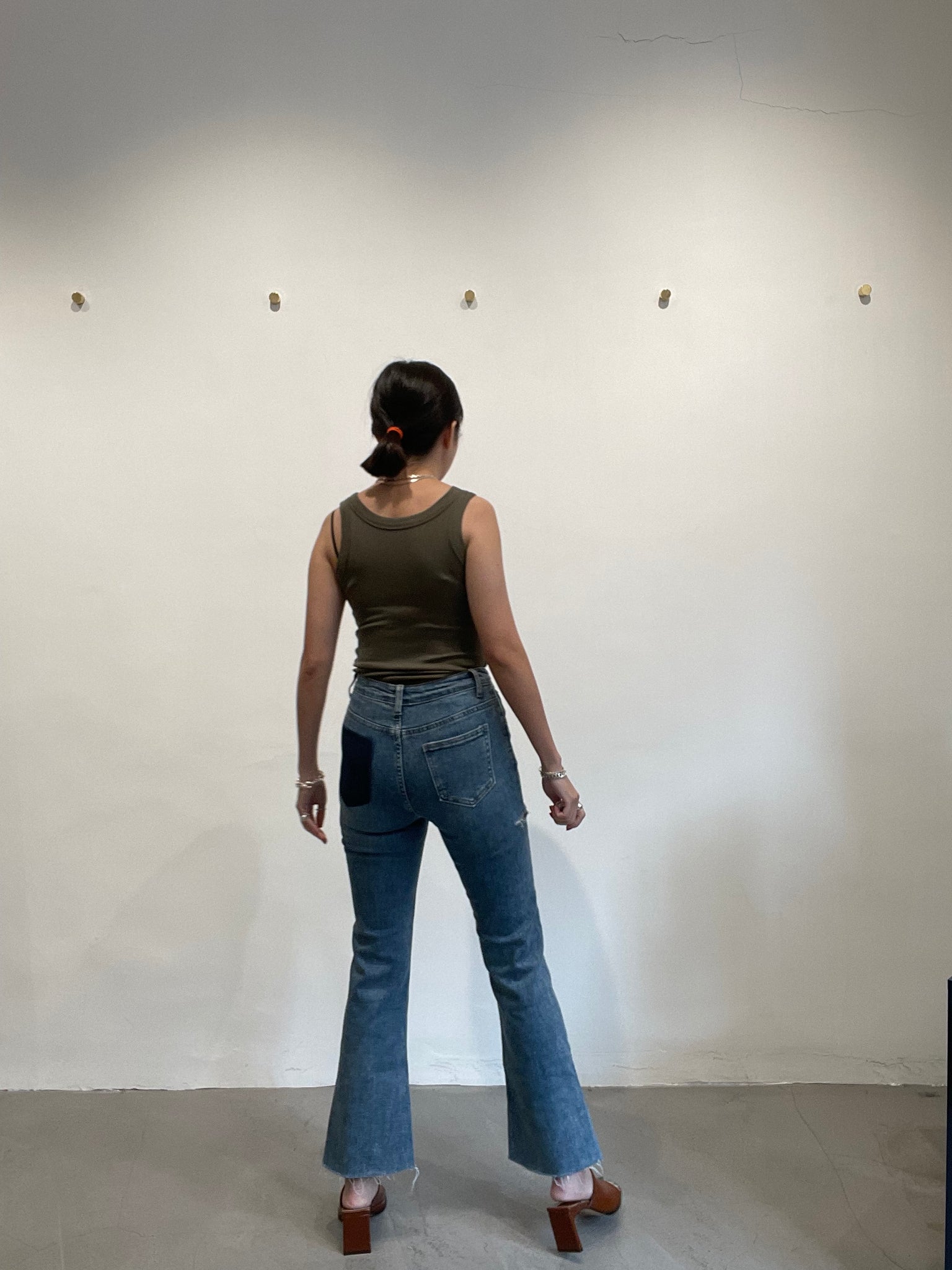Broken Boot Cut Jeans