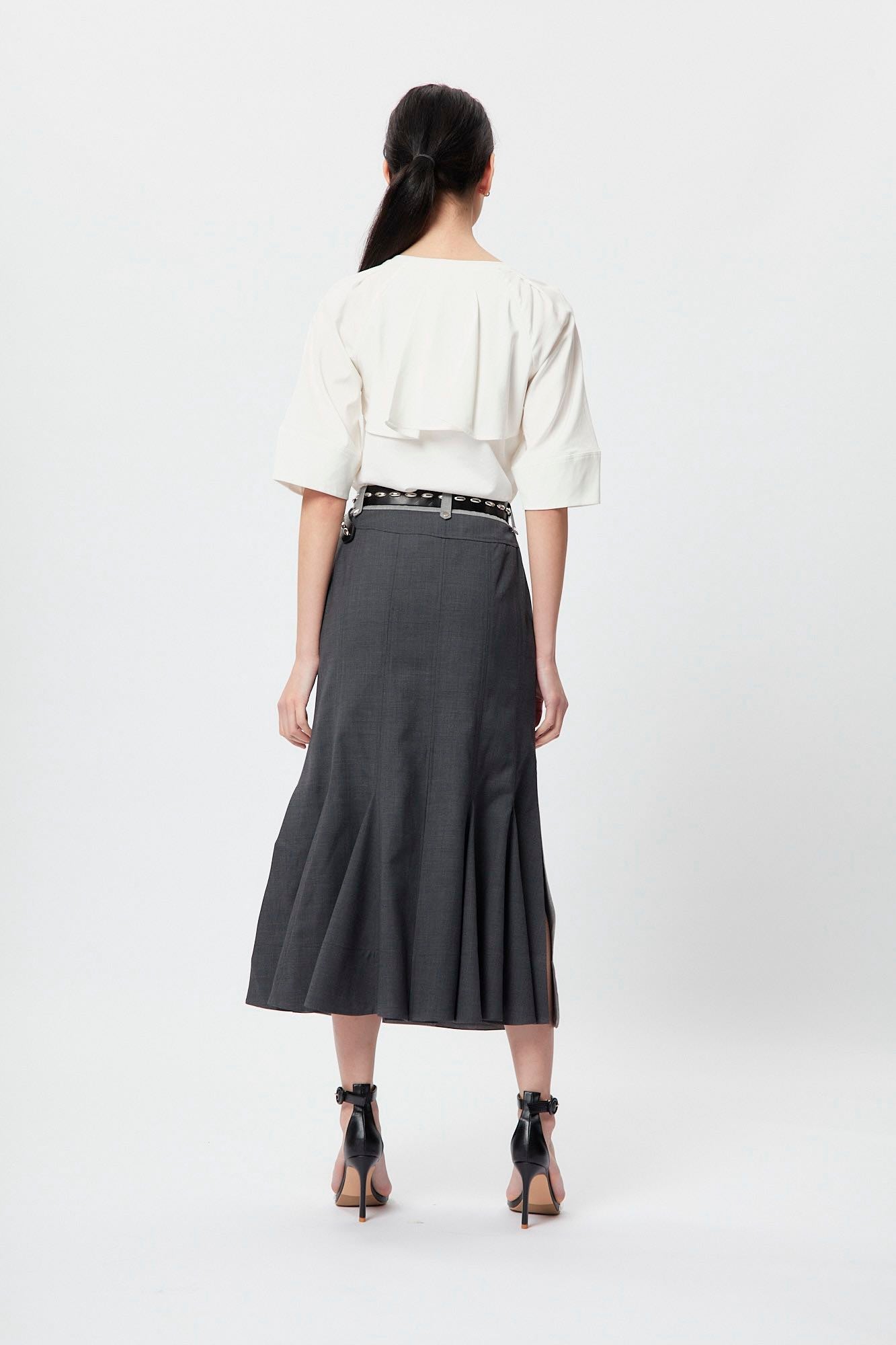 Trench Tee White
