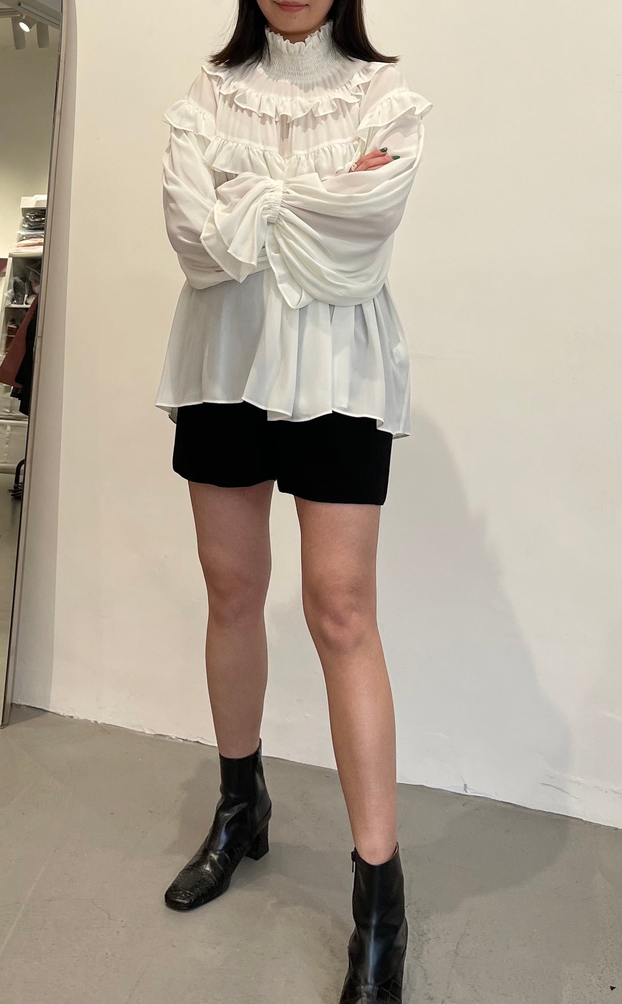 Deluxe Dripping Chiffon Blouse