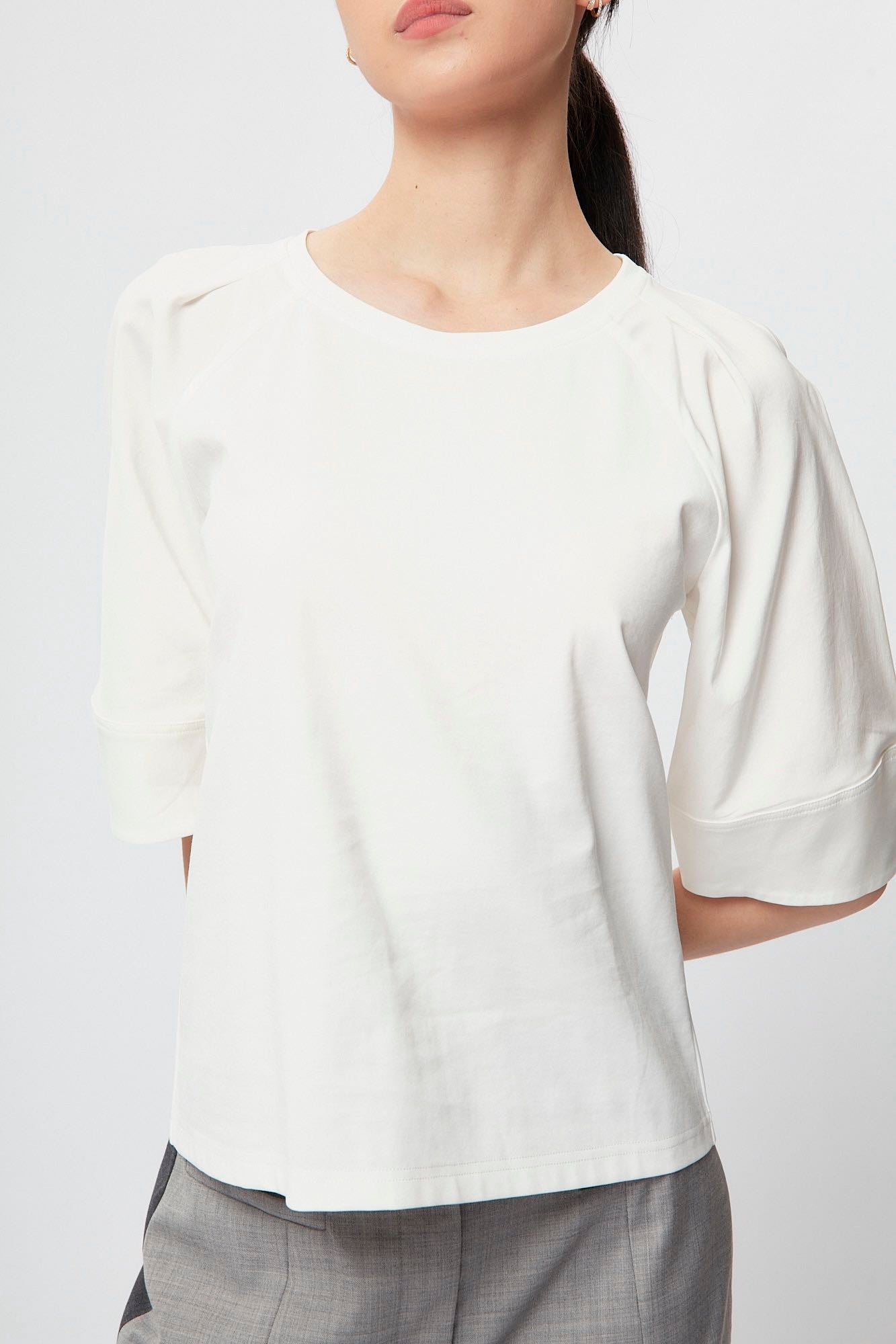 Trench Tee White