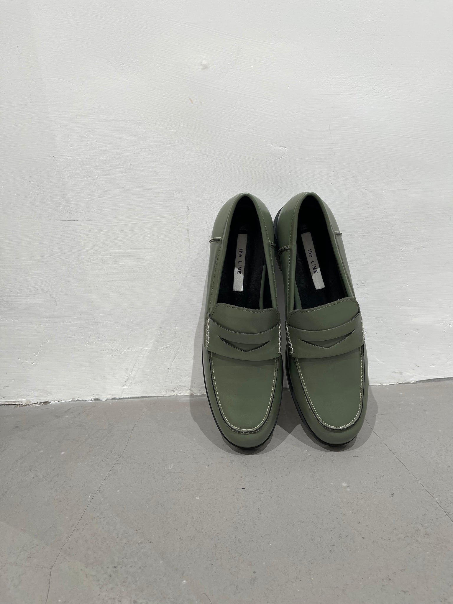 Stitched Loafer Olive