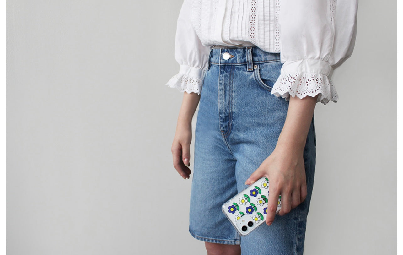 Tank Gel Phone Case Petit Flower