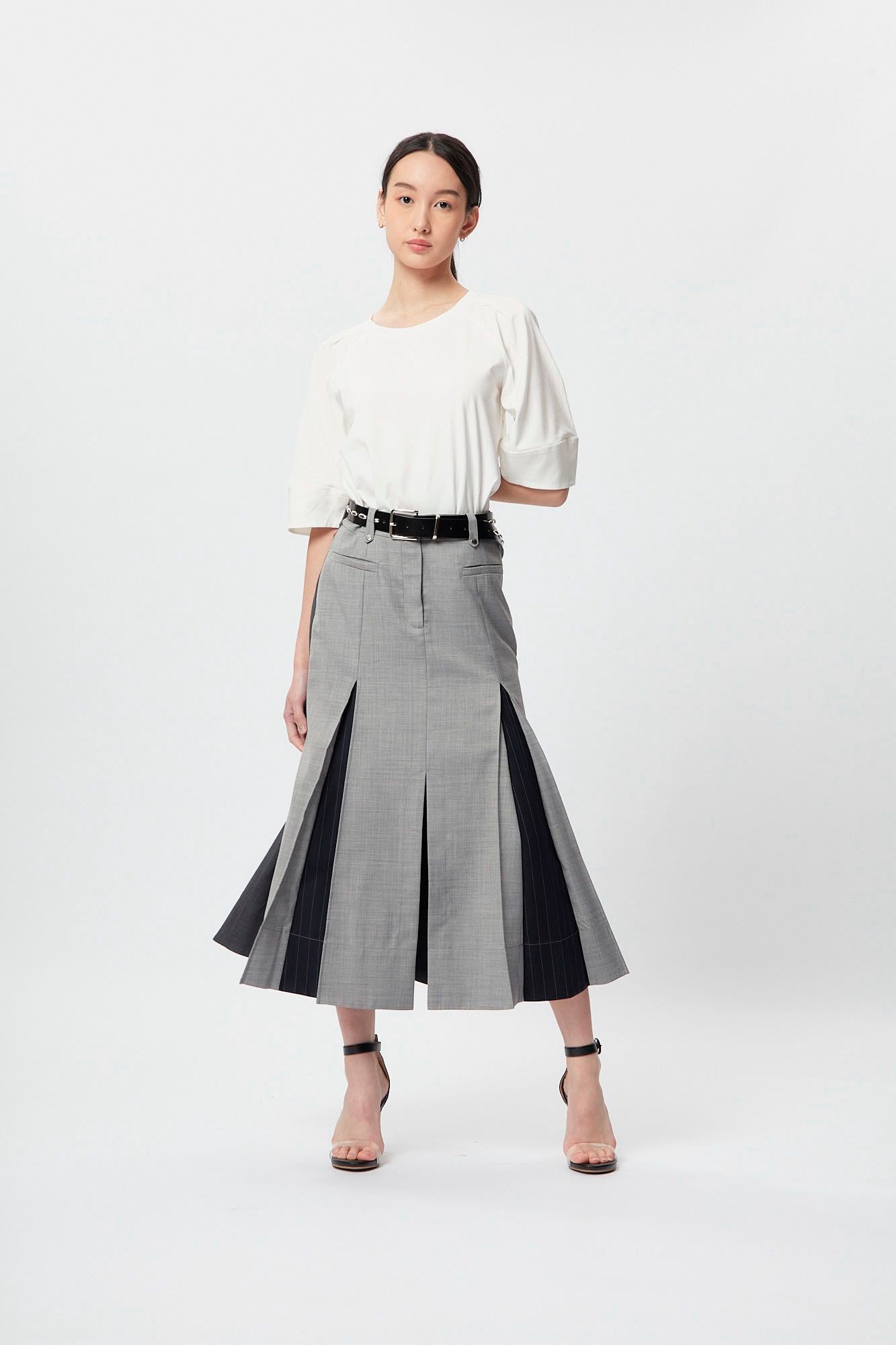 Trench Tee White