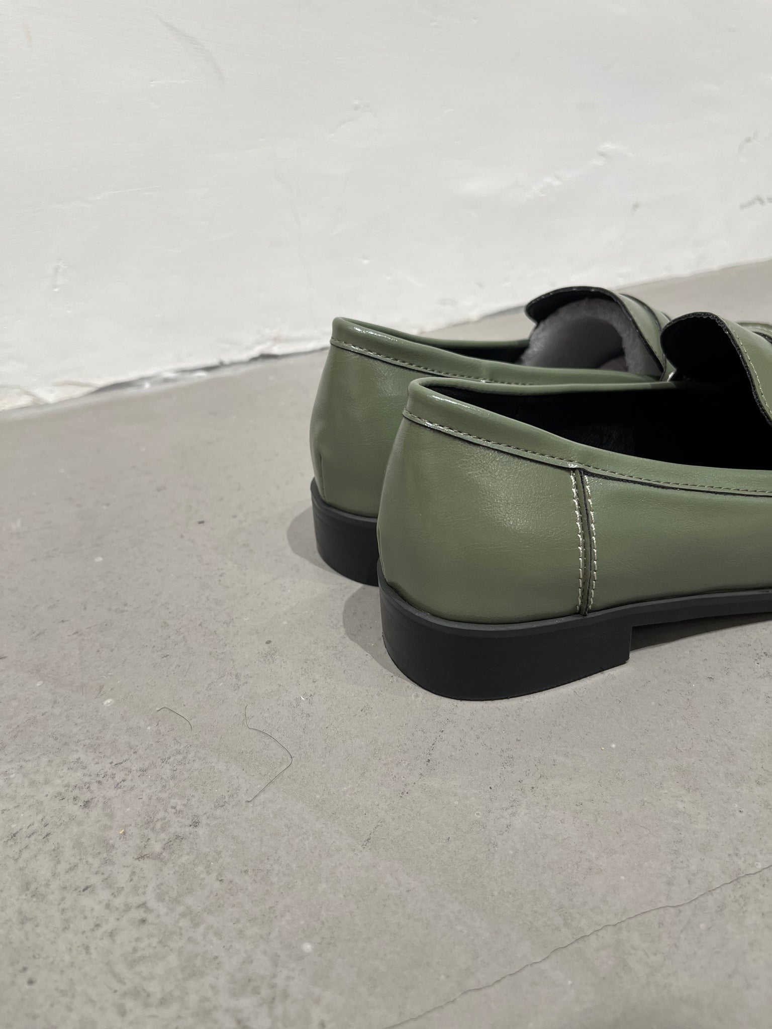 Stitched Loafer Olive