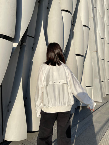 SSS Light Weight Bomber Jacket Ivory