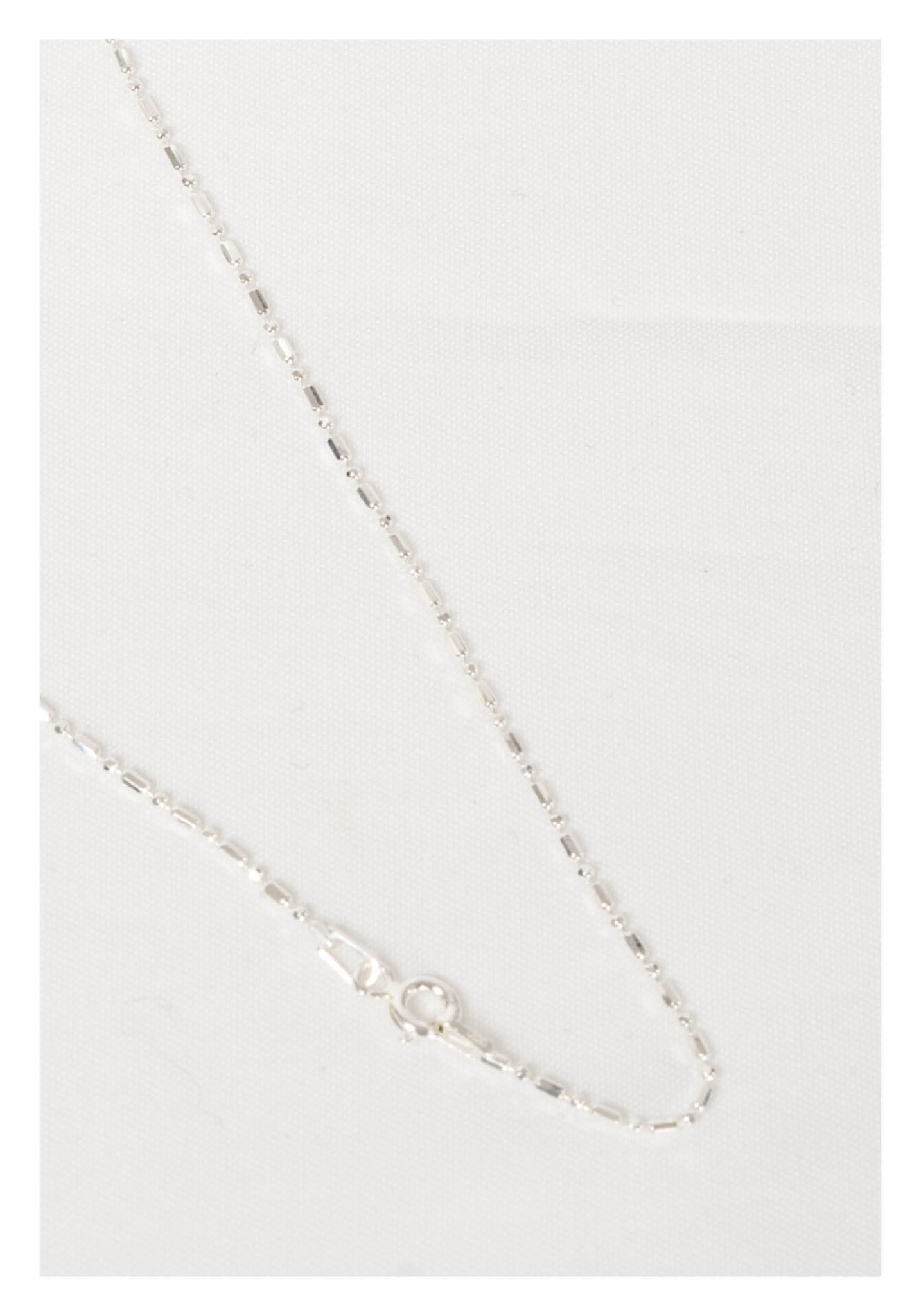 925 Silver Mini Dot And Bar Necklace - whoami