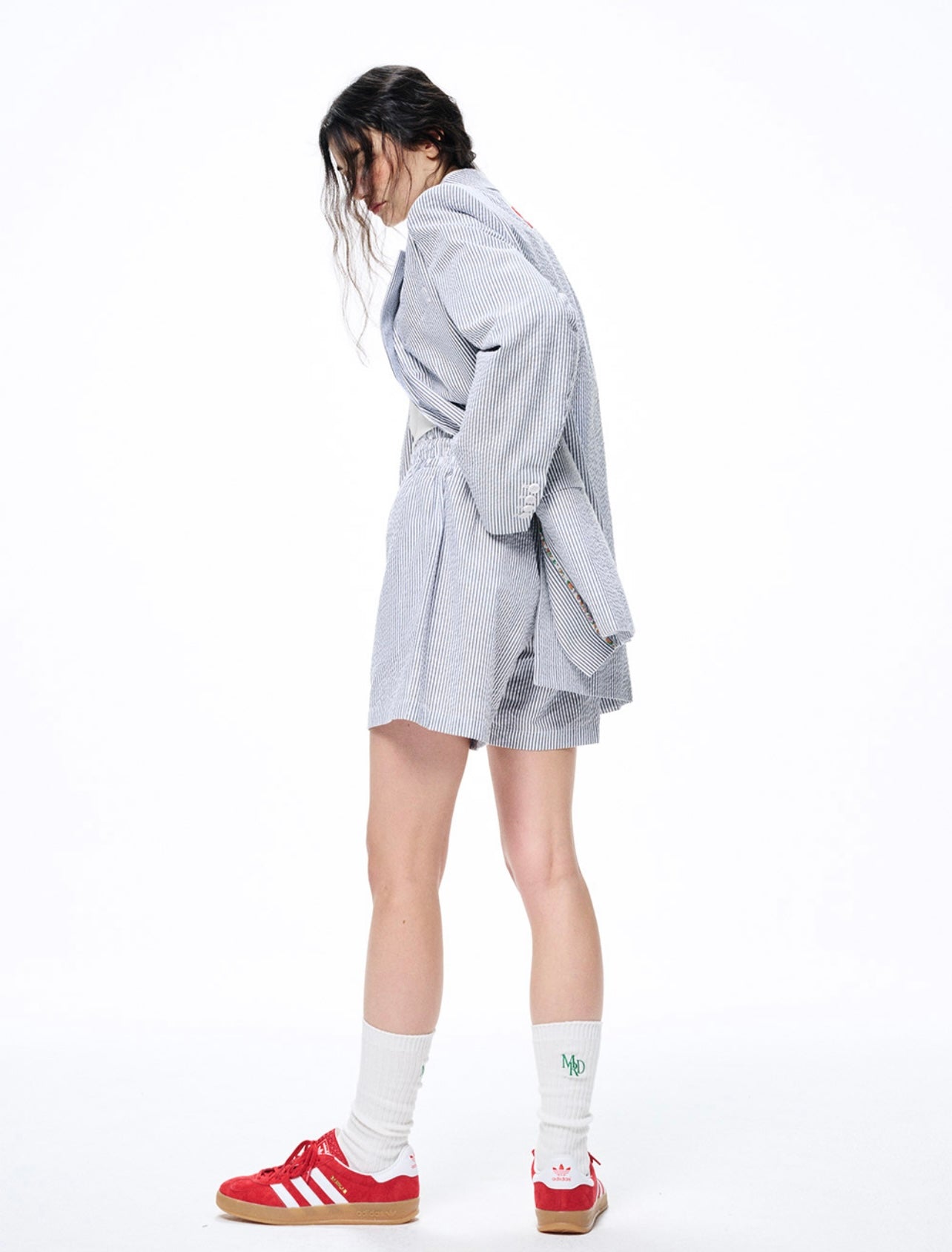 LONG SOCKS MRD LOGO WHITE