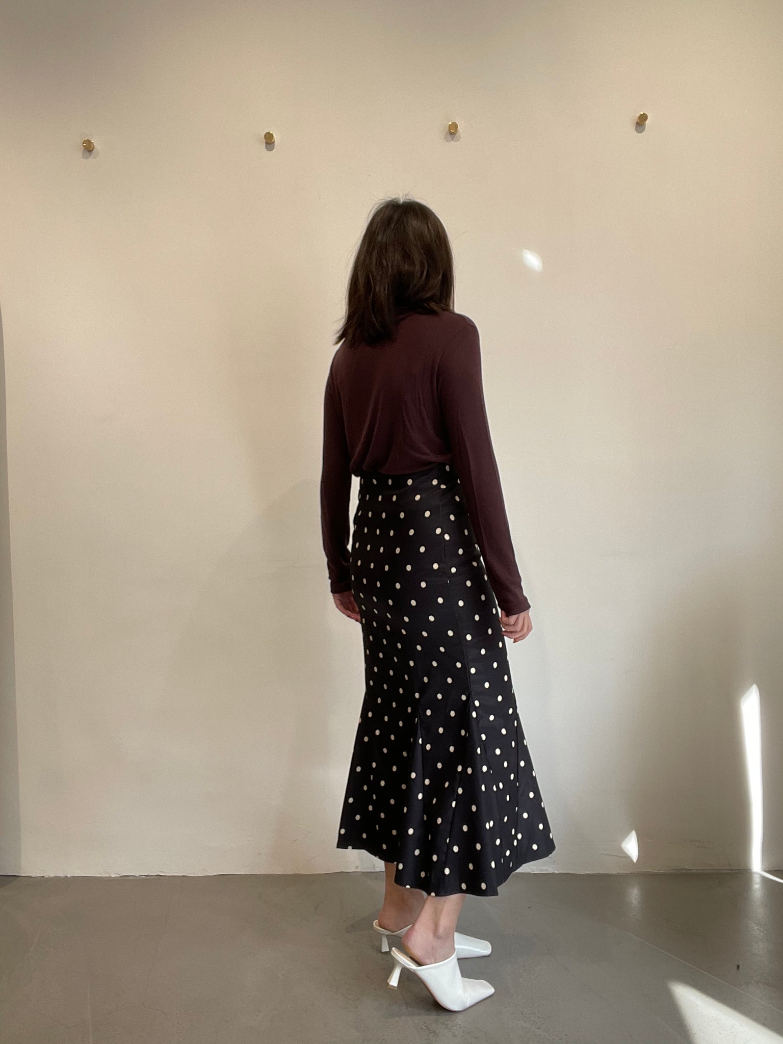 Dot Fish Tail Skirt