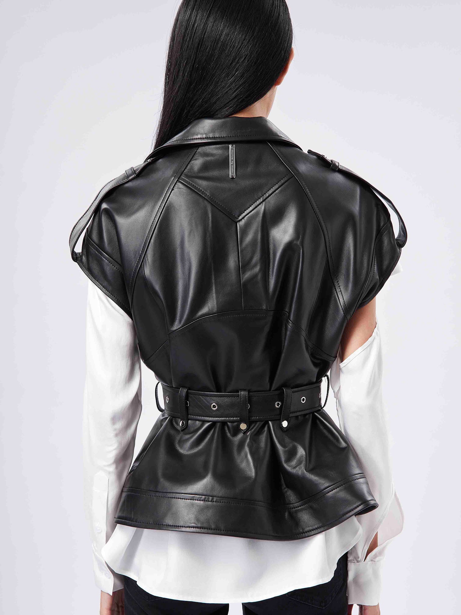 Back-Rock Leather Gilet