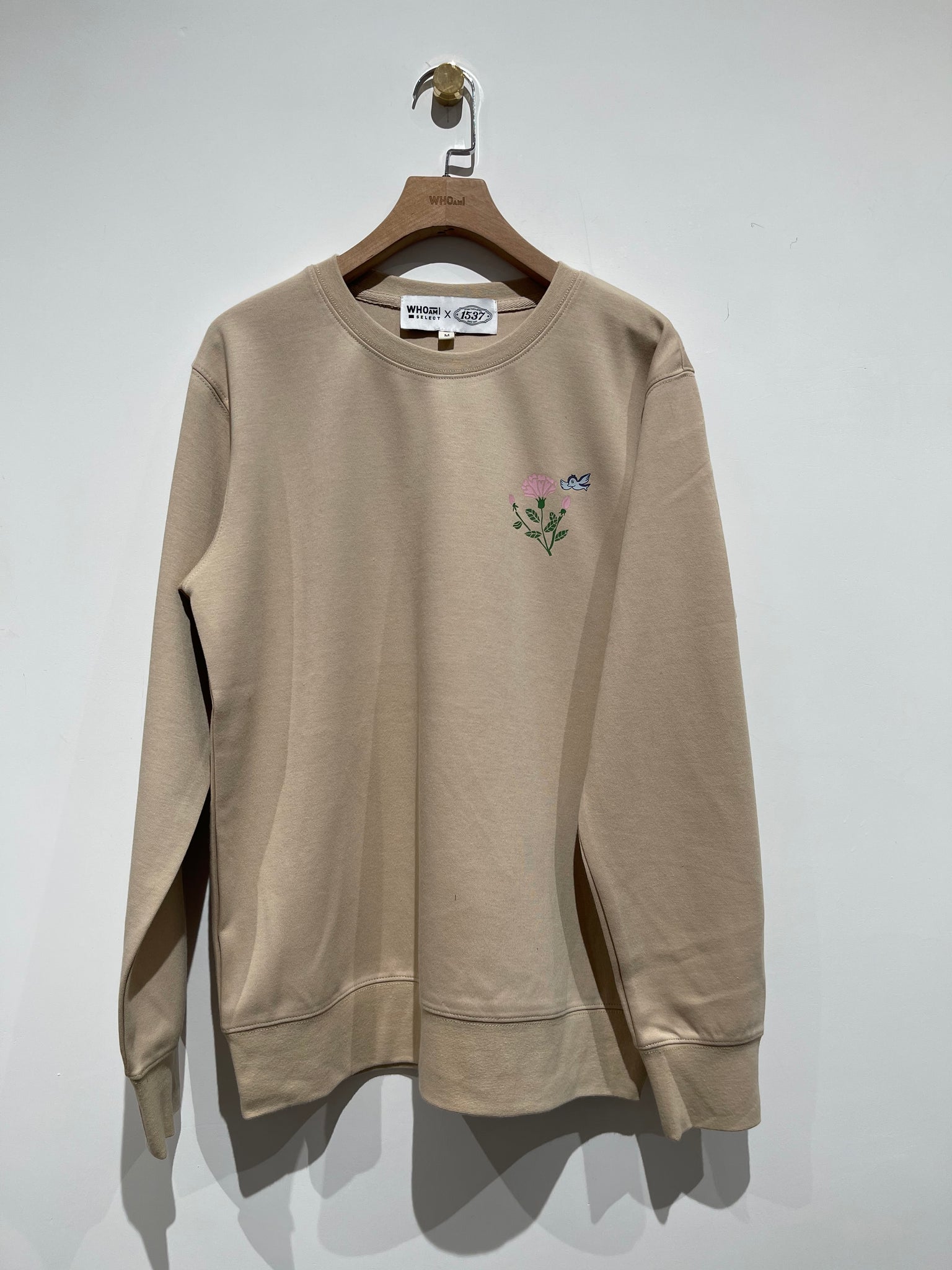 1537 Flower Aurore Sweater Beige