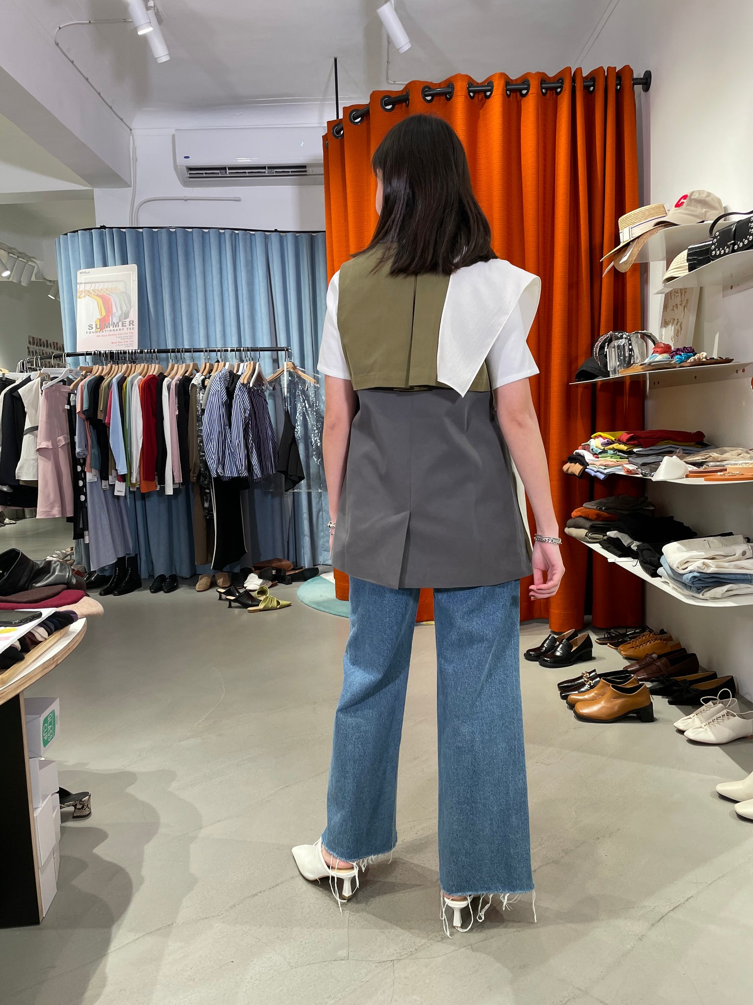 Drape Combo Gilet