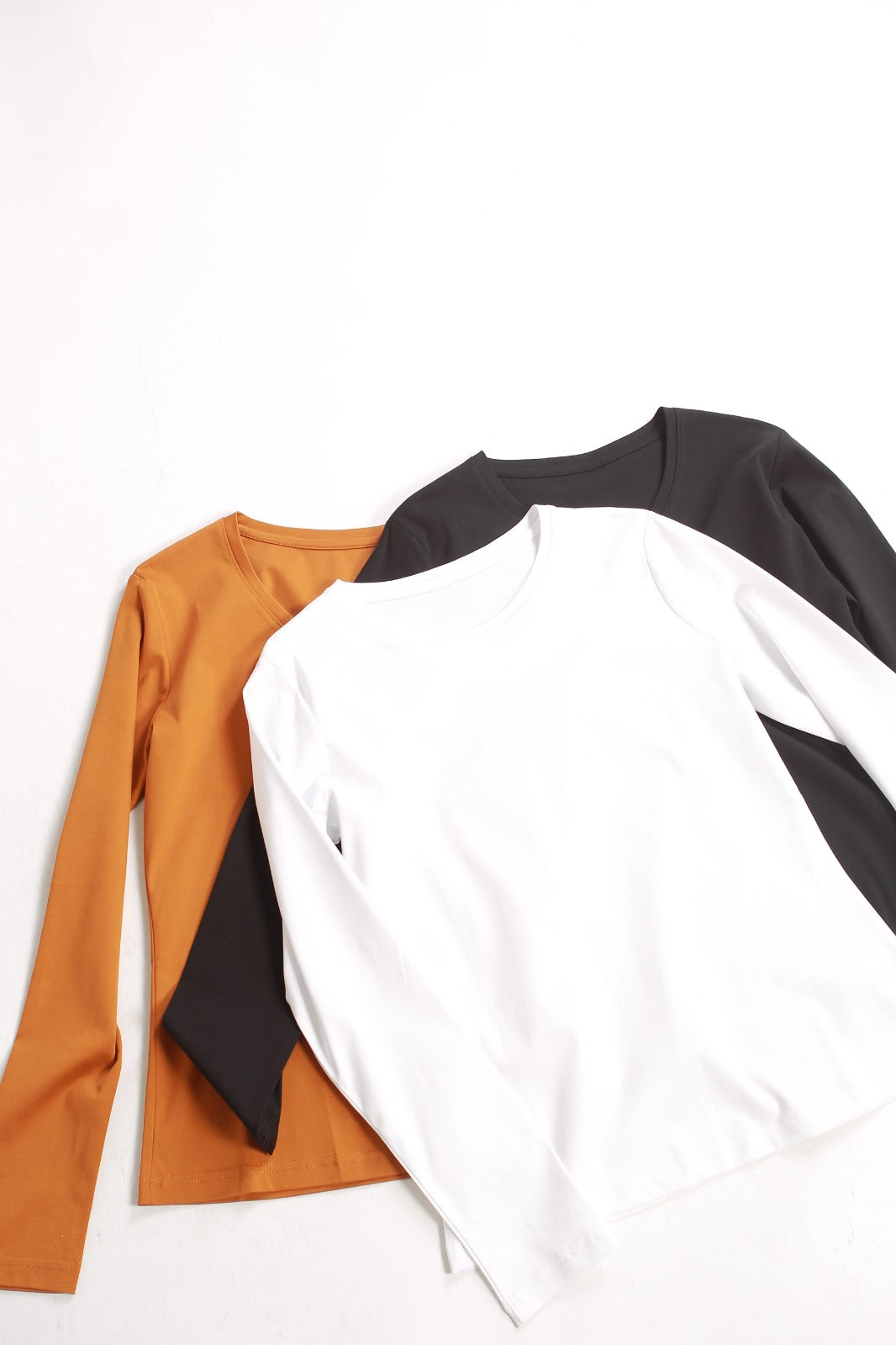 Essential Quality Crew Neck Long Sleeve Tee