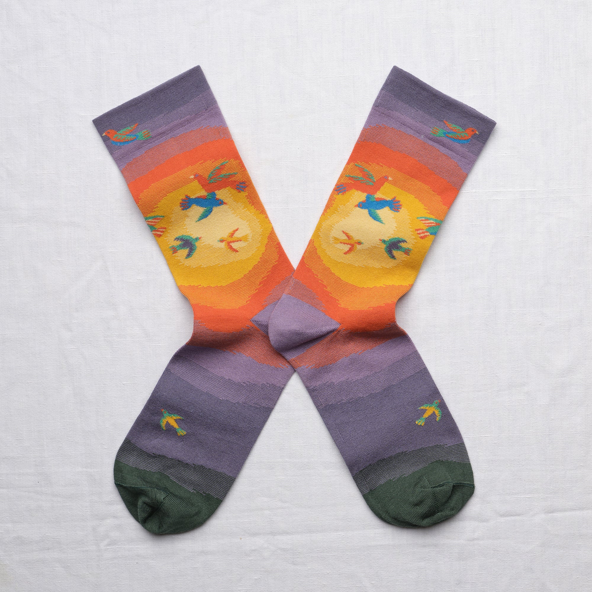 Le Bal Birds Socks Multico