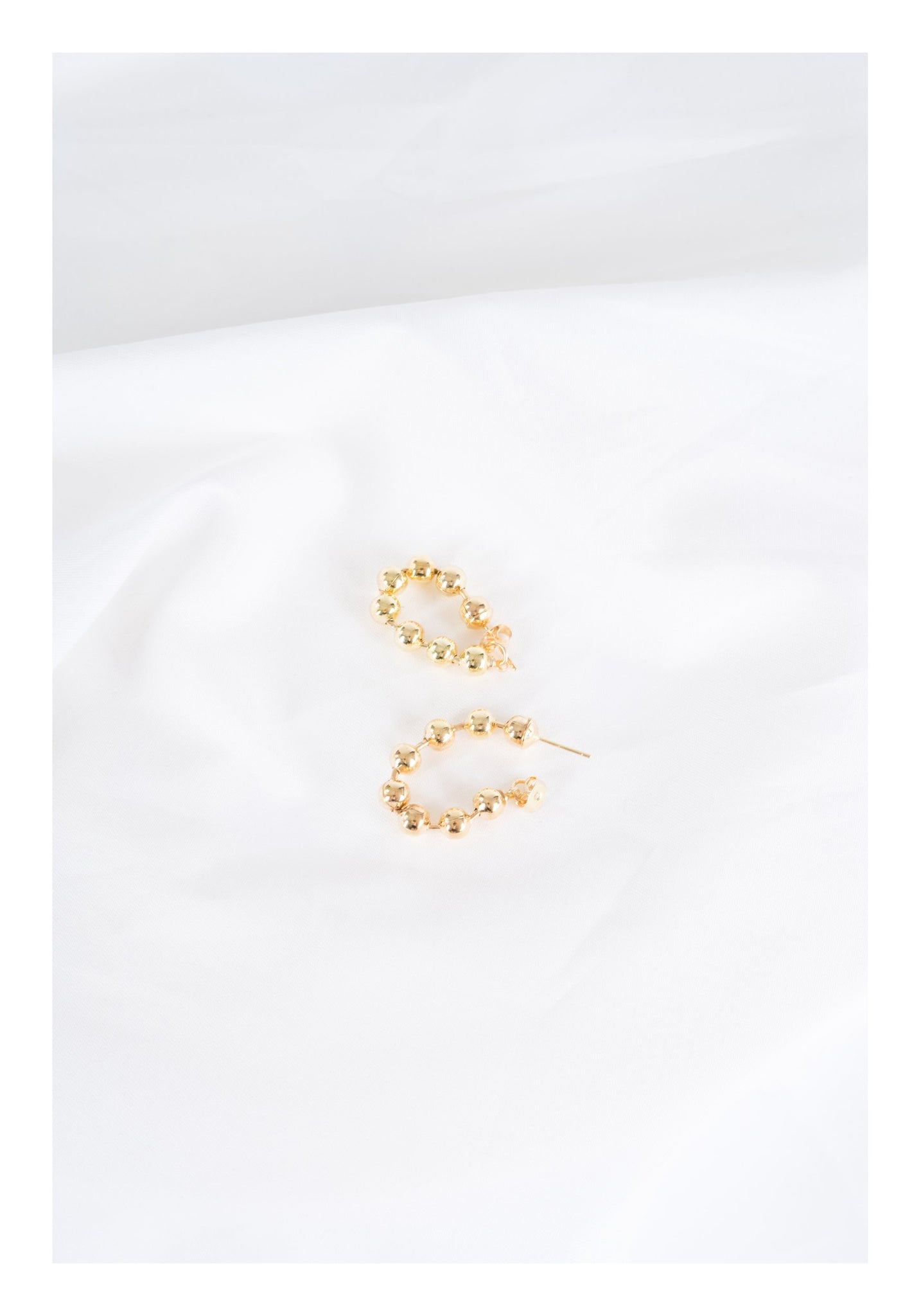 Ball Chain Loop Earrings - whoami