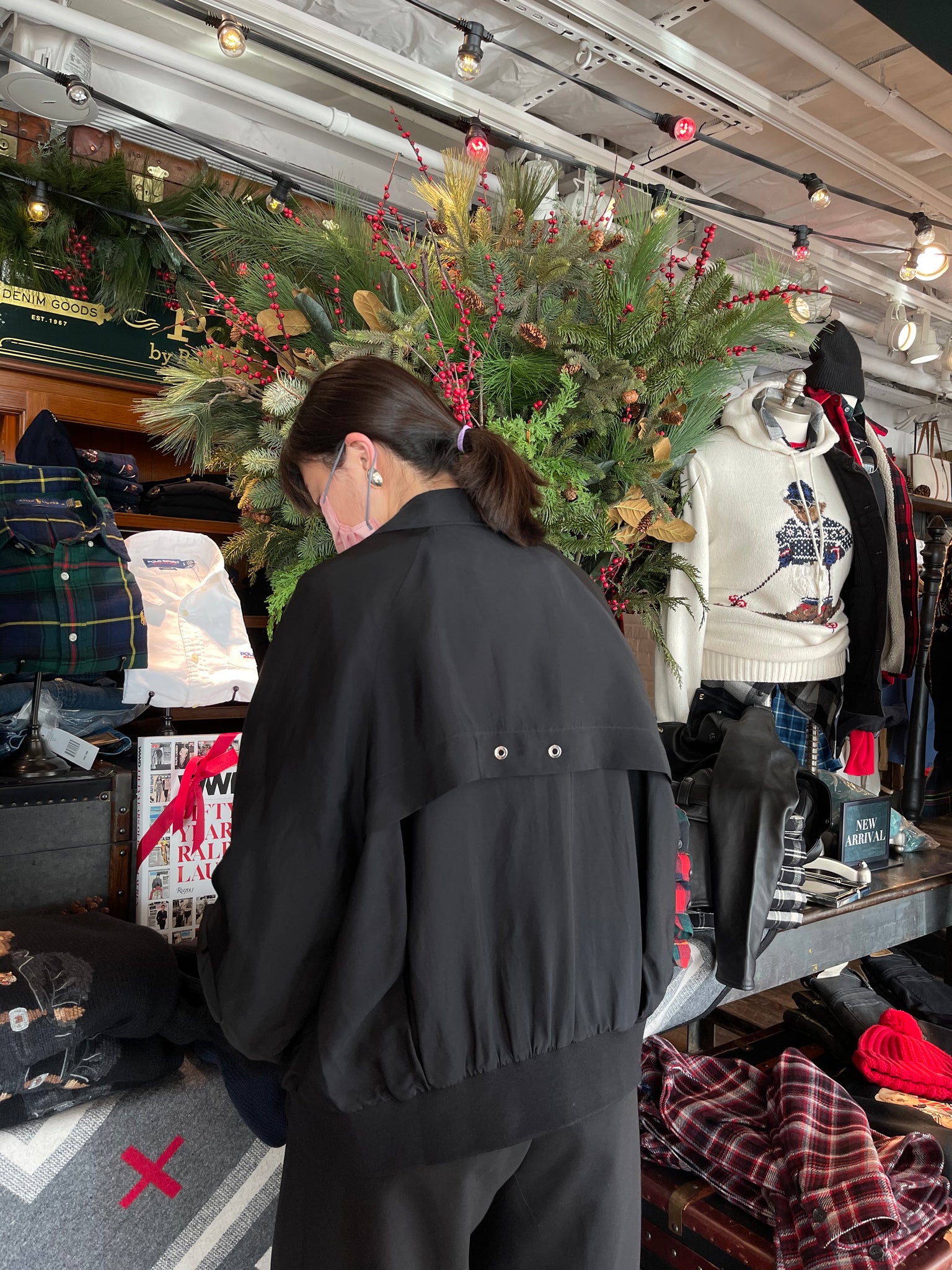 SSS Light Weight Bomber Jacket Black