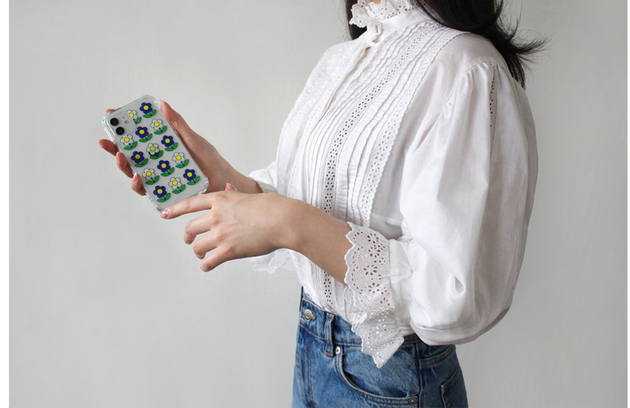 Tank Gel Phone Case Petit Flower