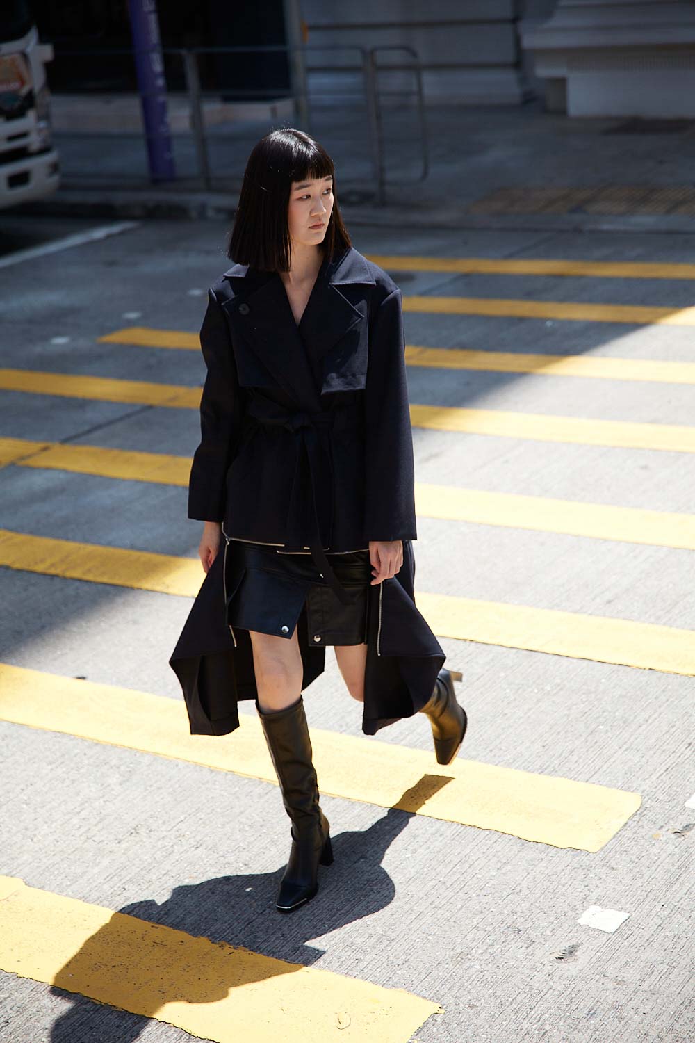 2 Ways Wool Coat