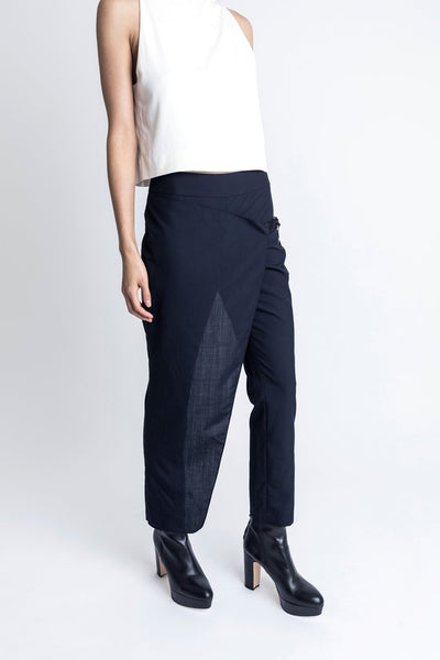 D Ring Front Drape Pant - whoami