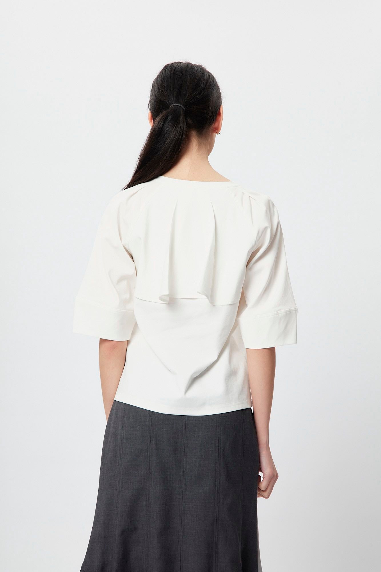 Trench Tee White