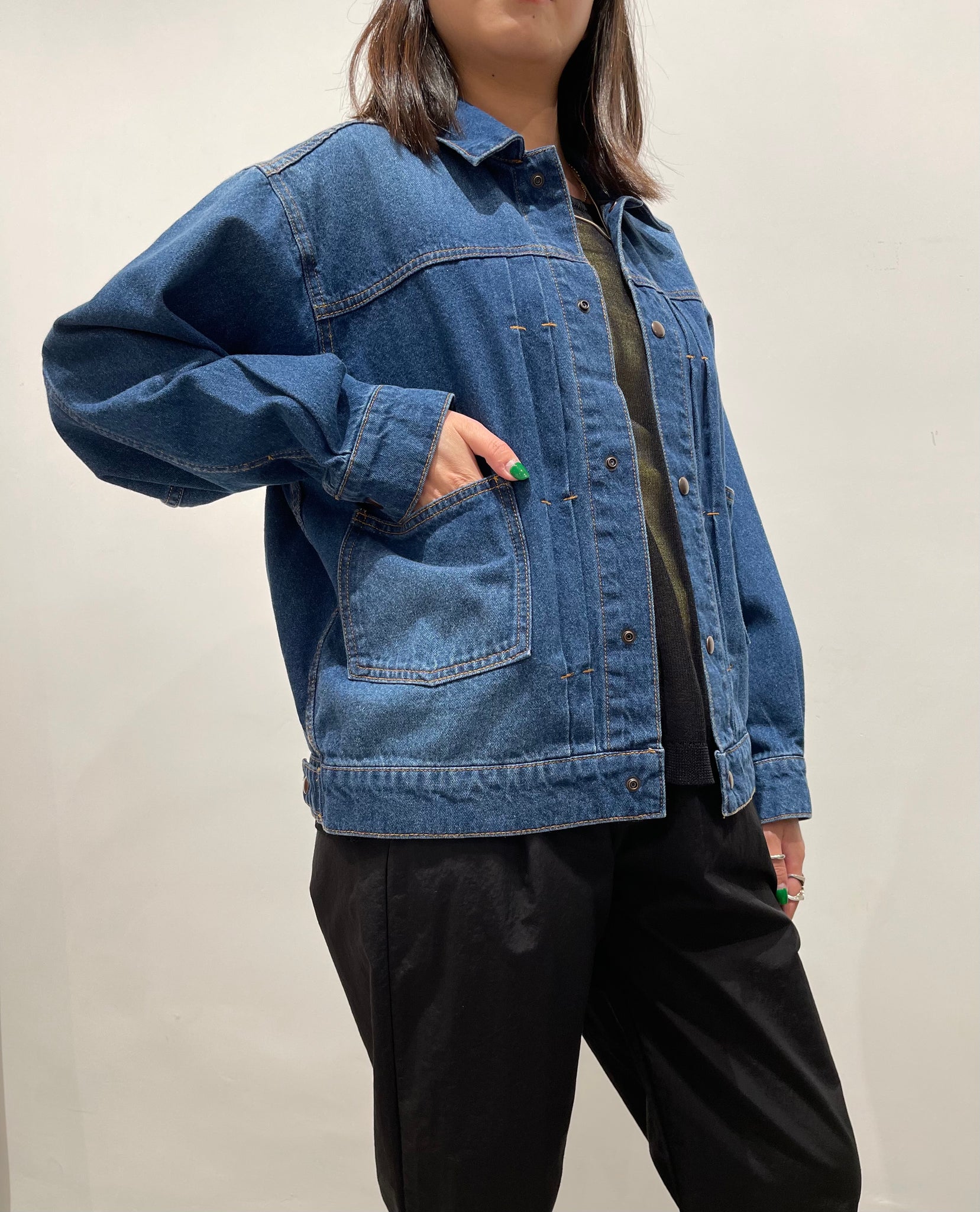 Details Just Fit Denim Jacket