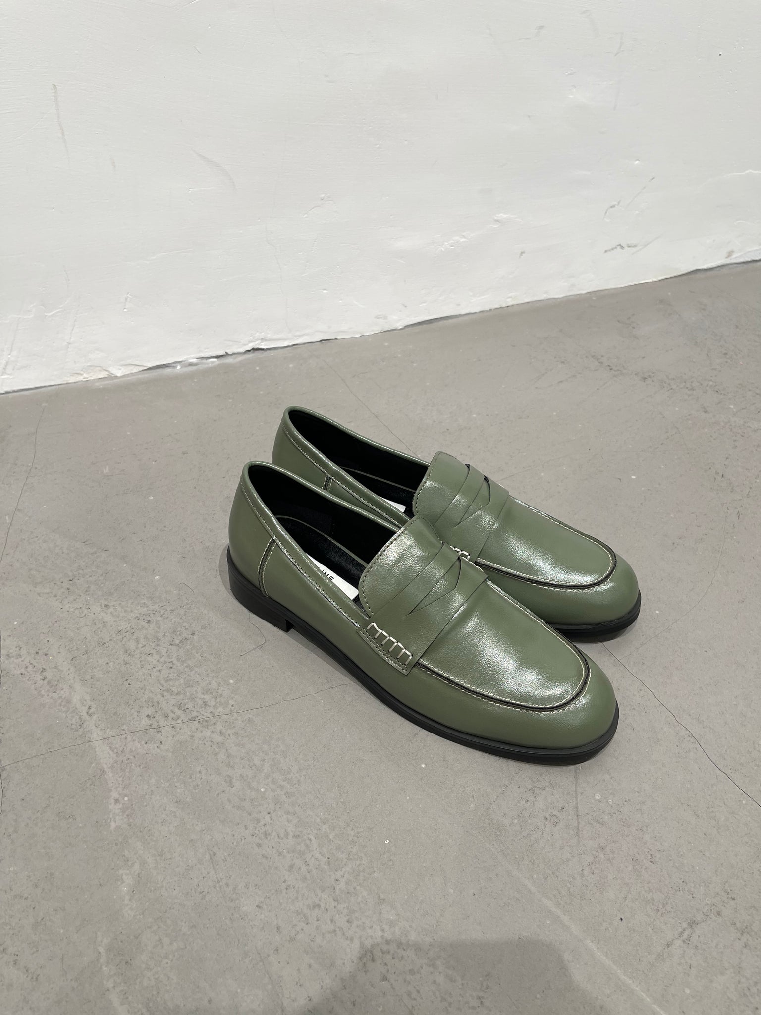 Stitched Loafer Olive