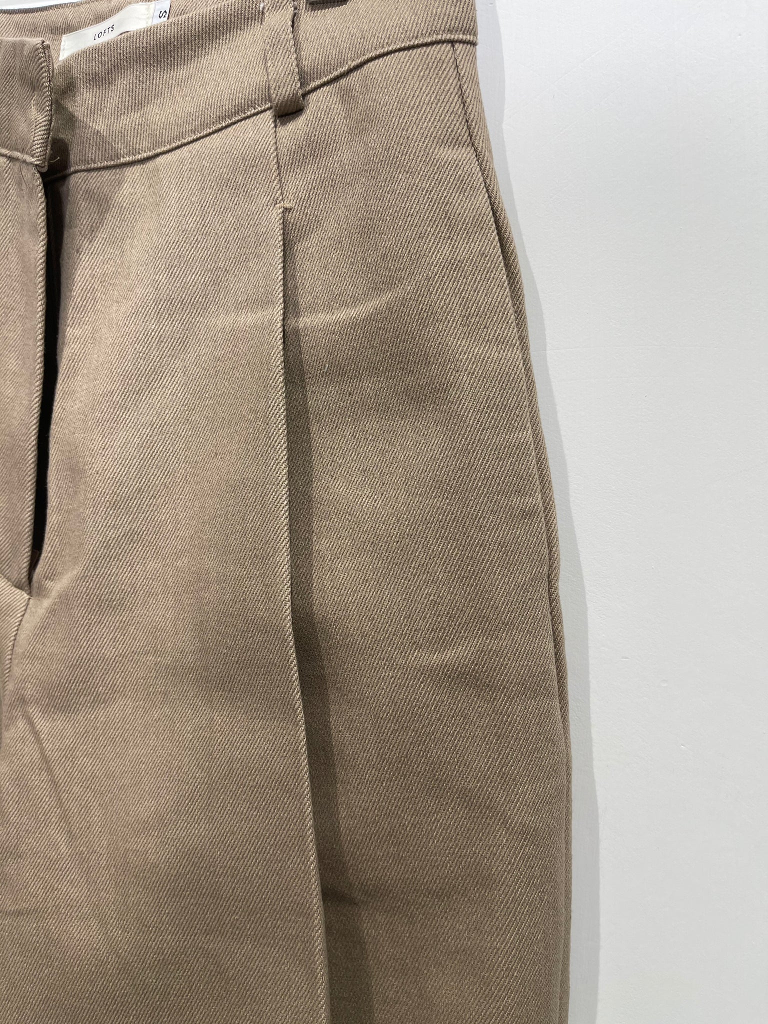Edge Button Pants Khaki