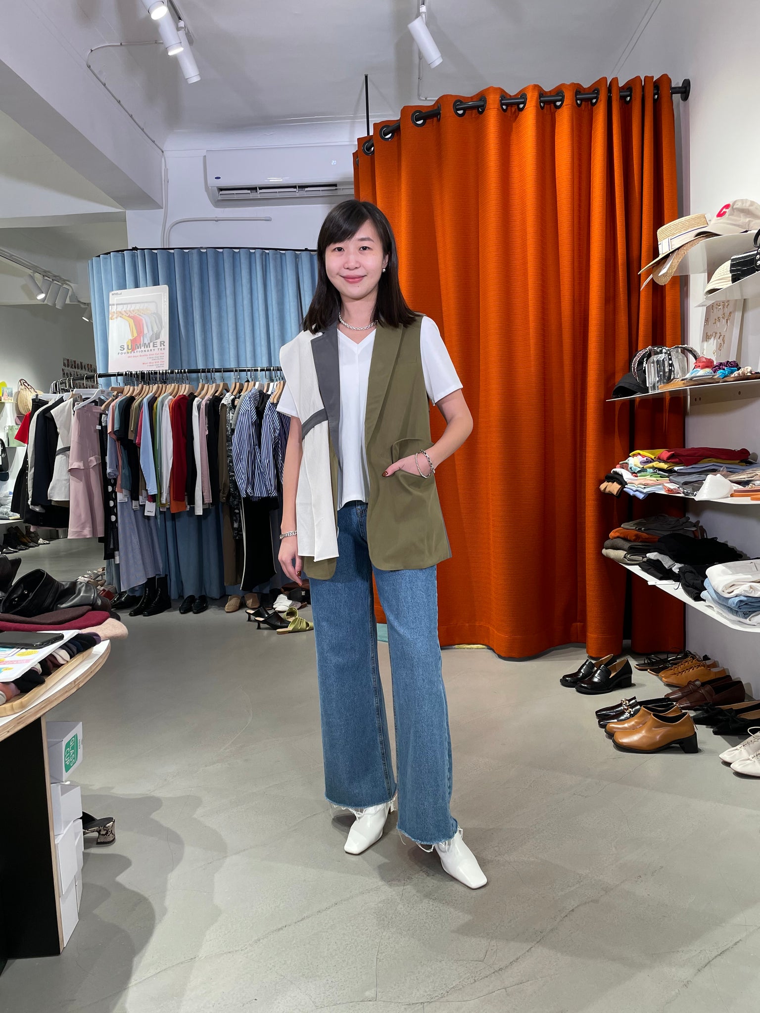 Drape Combo Gilet