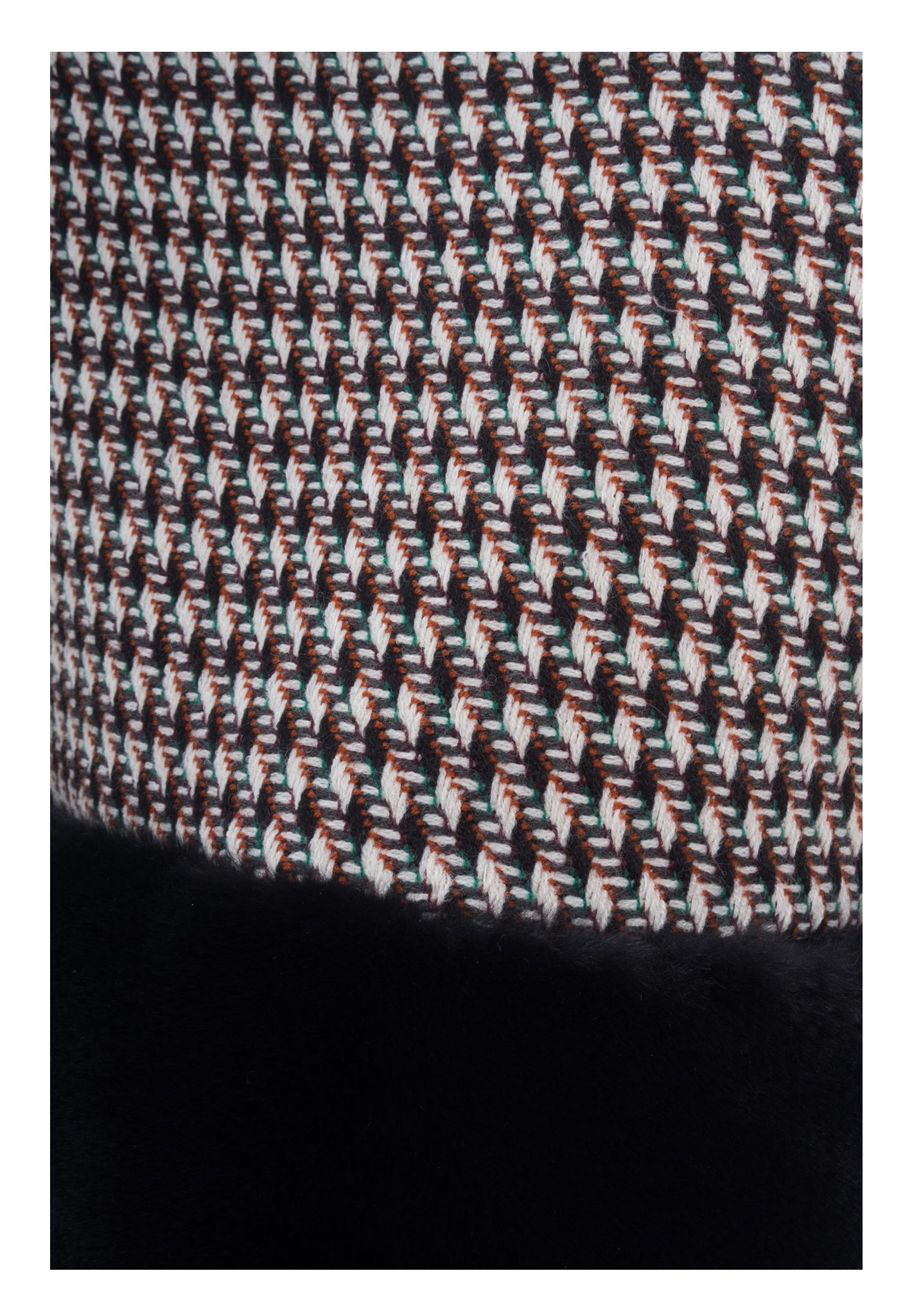 Faux Fur Pencil Skirt Black - whoami