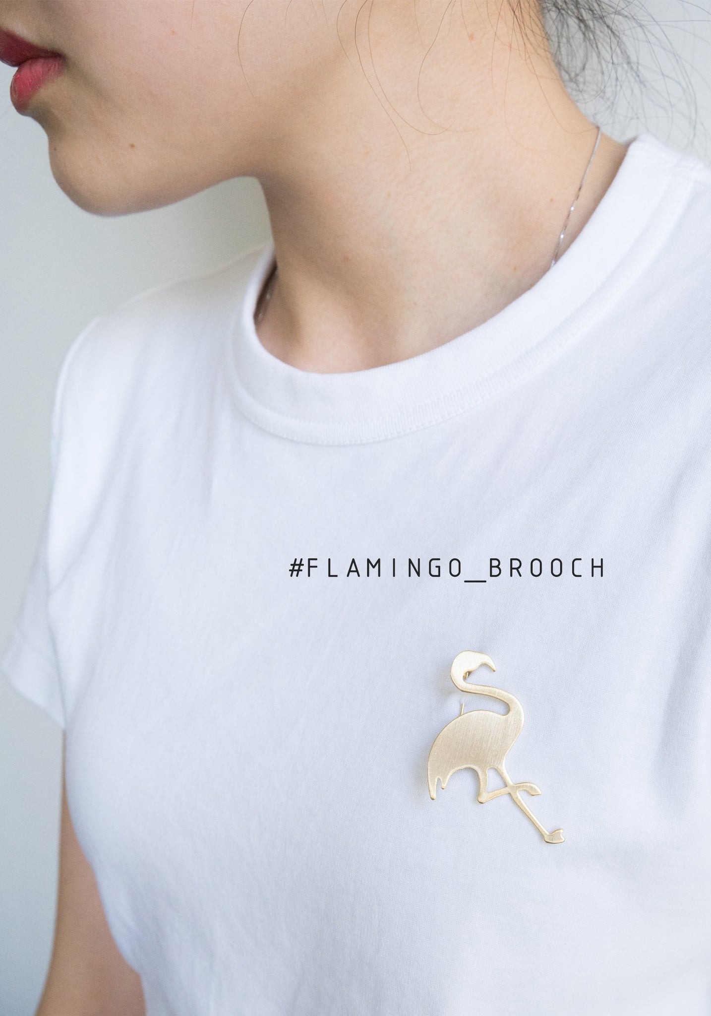 Flamingo Brooch - whoami