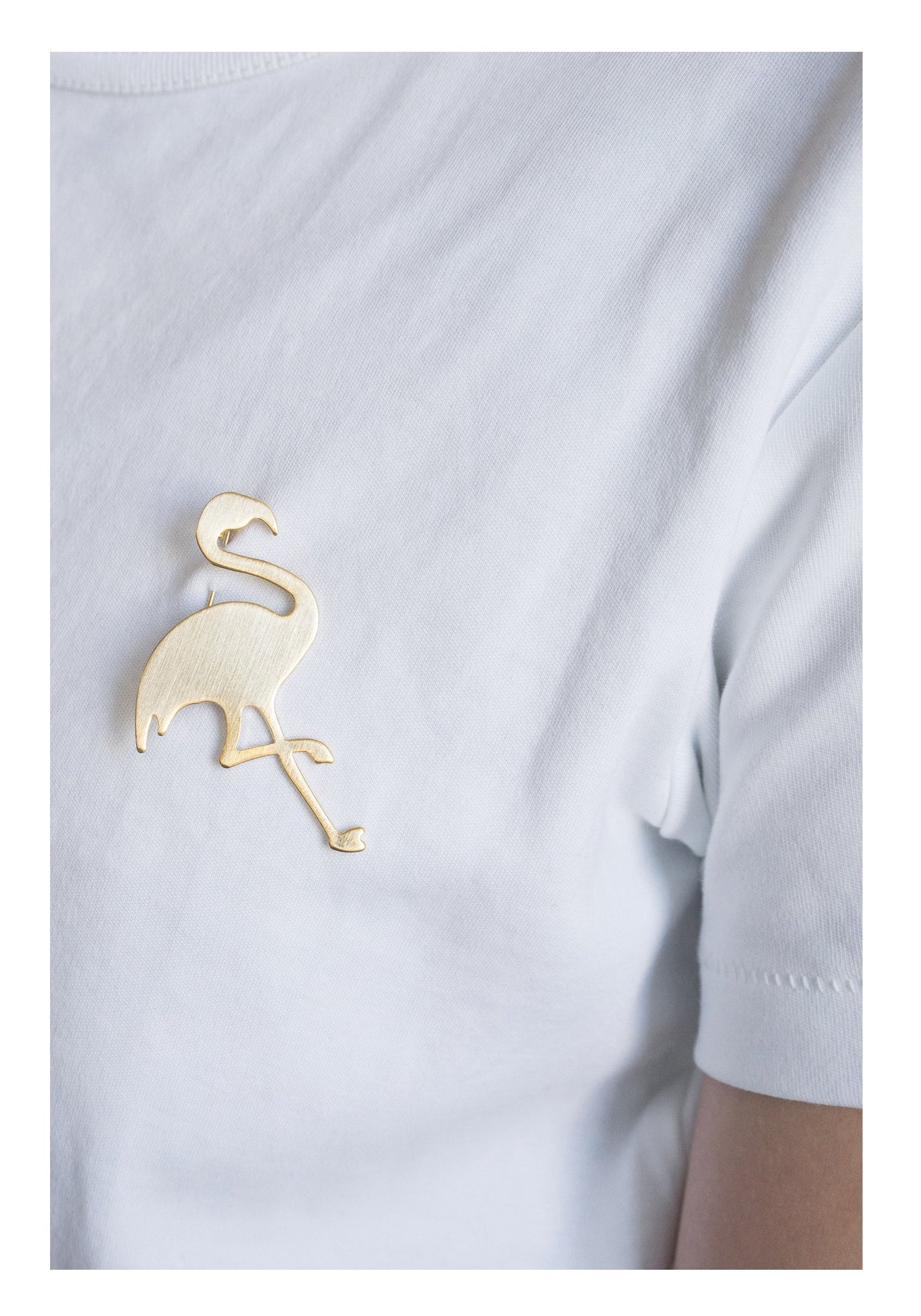 Flamingo Brooch - whoami