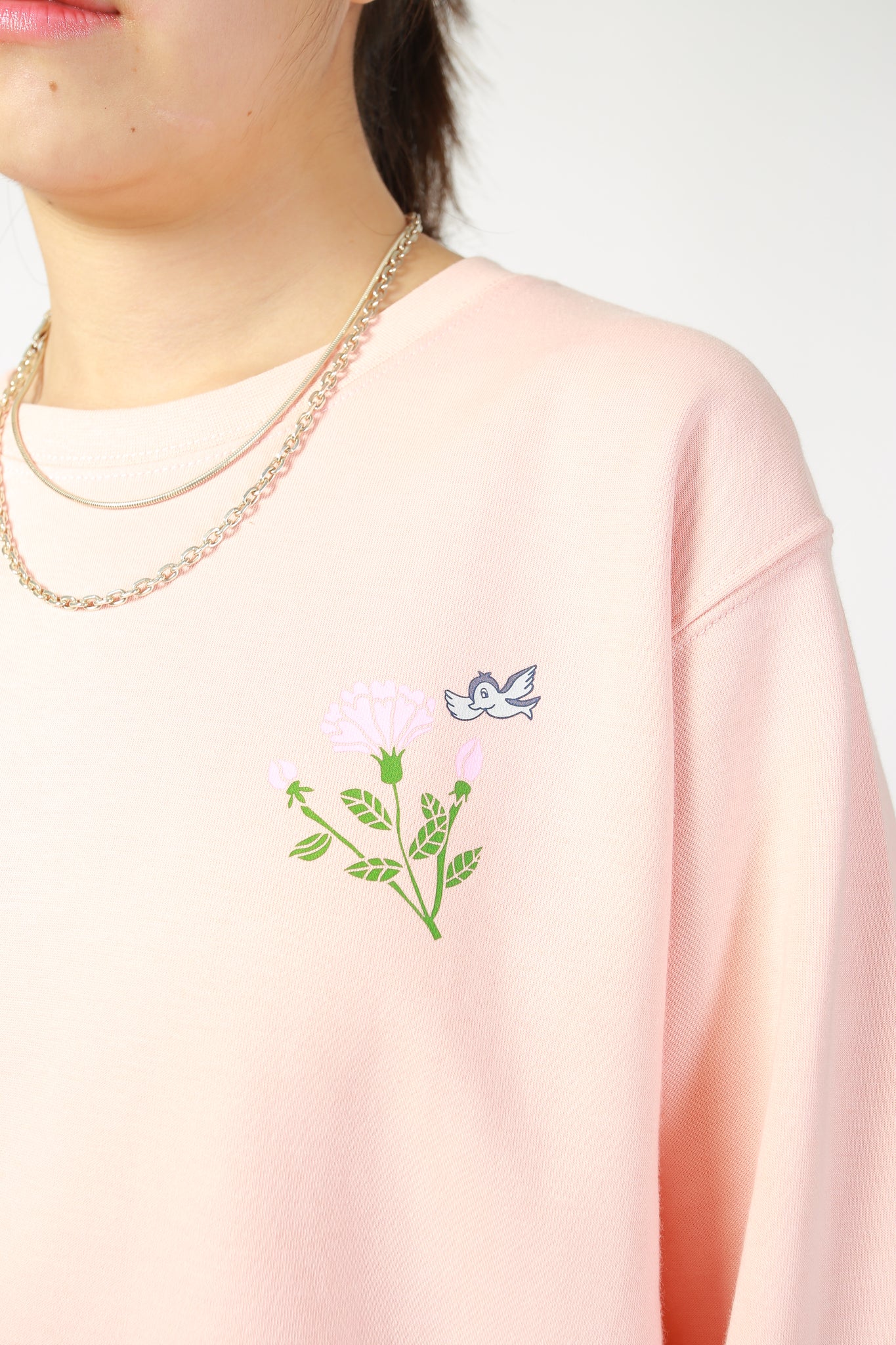 1537 Flower Aurore Sweater Pink