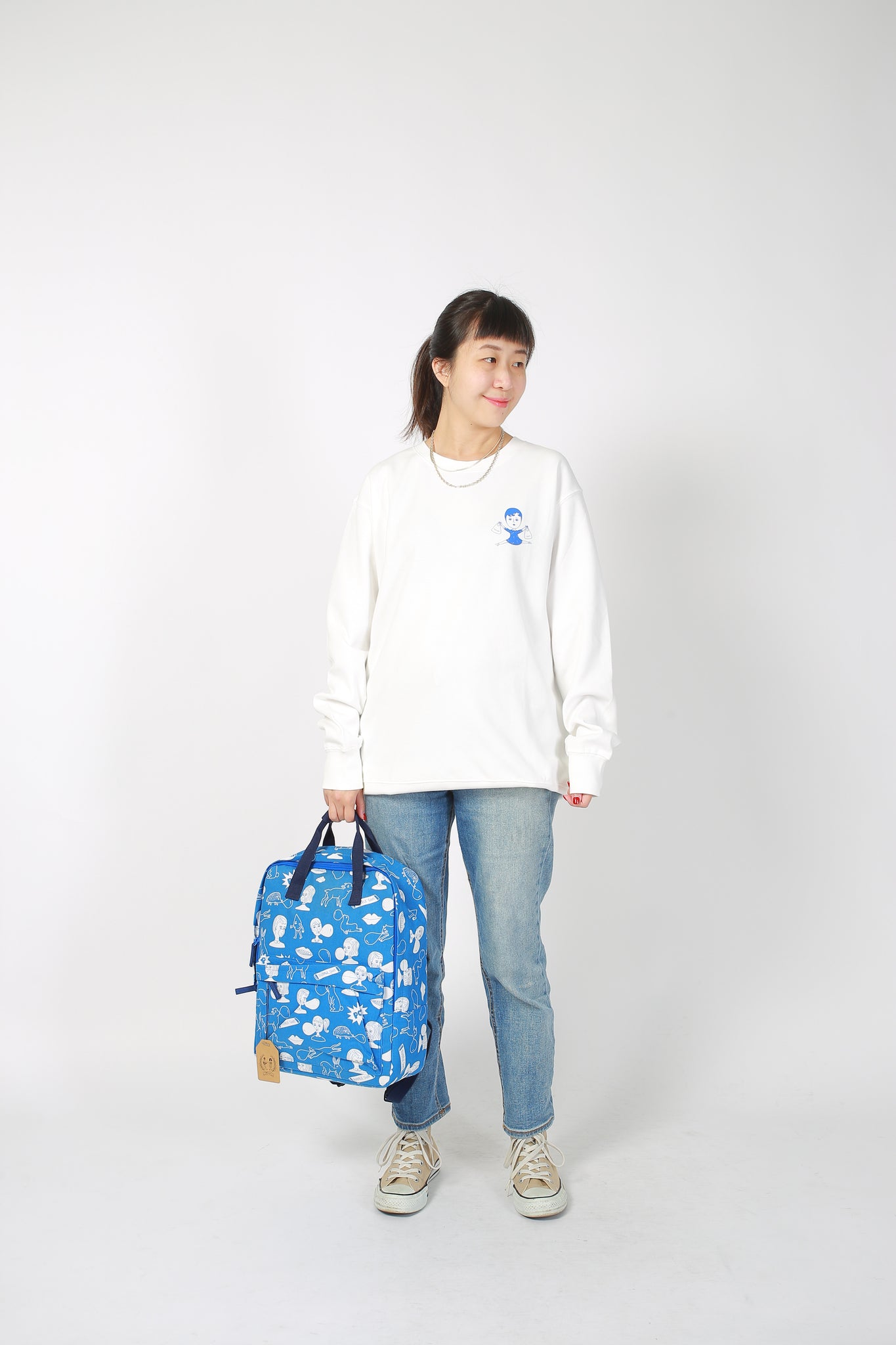 1537 Aurore Sweater White