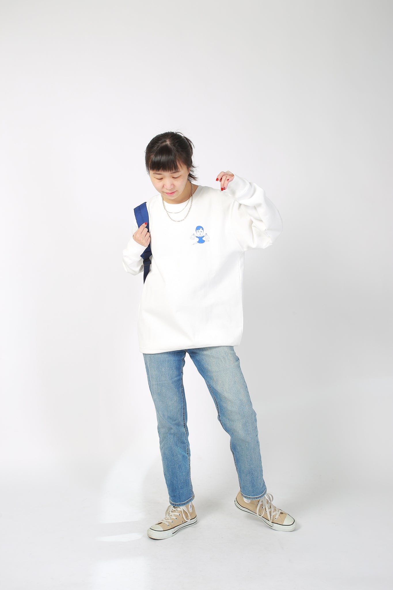 1537 Aurore Sweater White